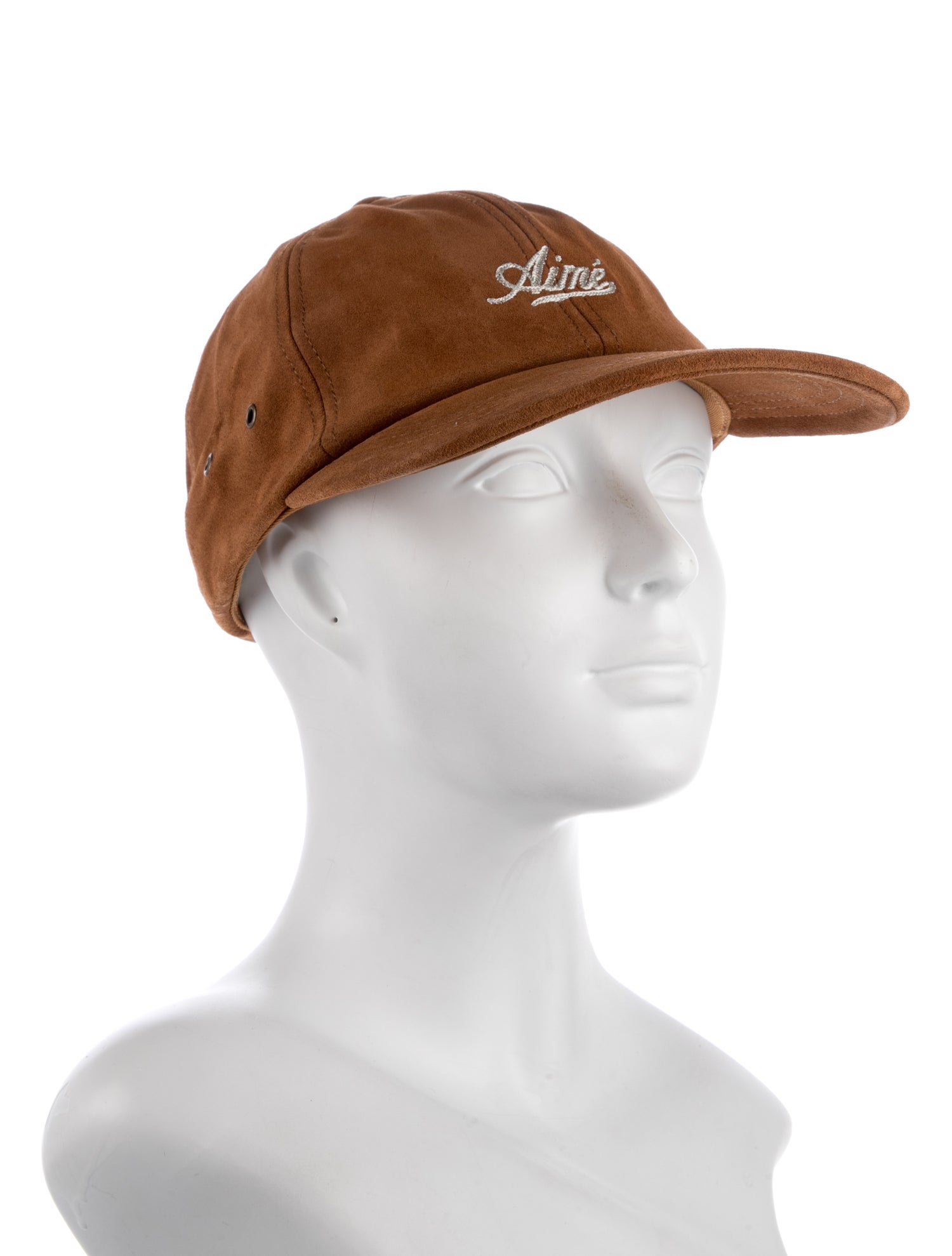 Aimé Leon Dore Suede Embroidered Baseball Cap