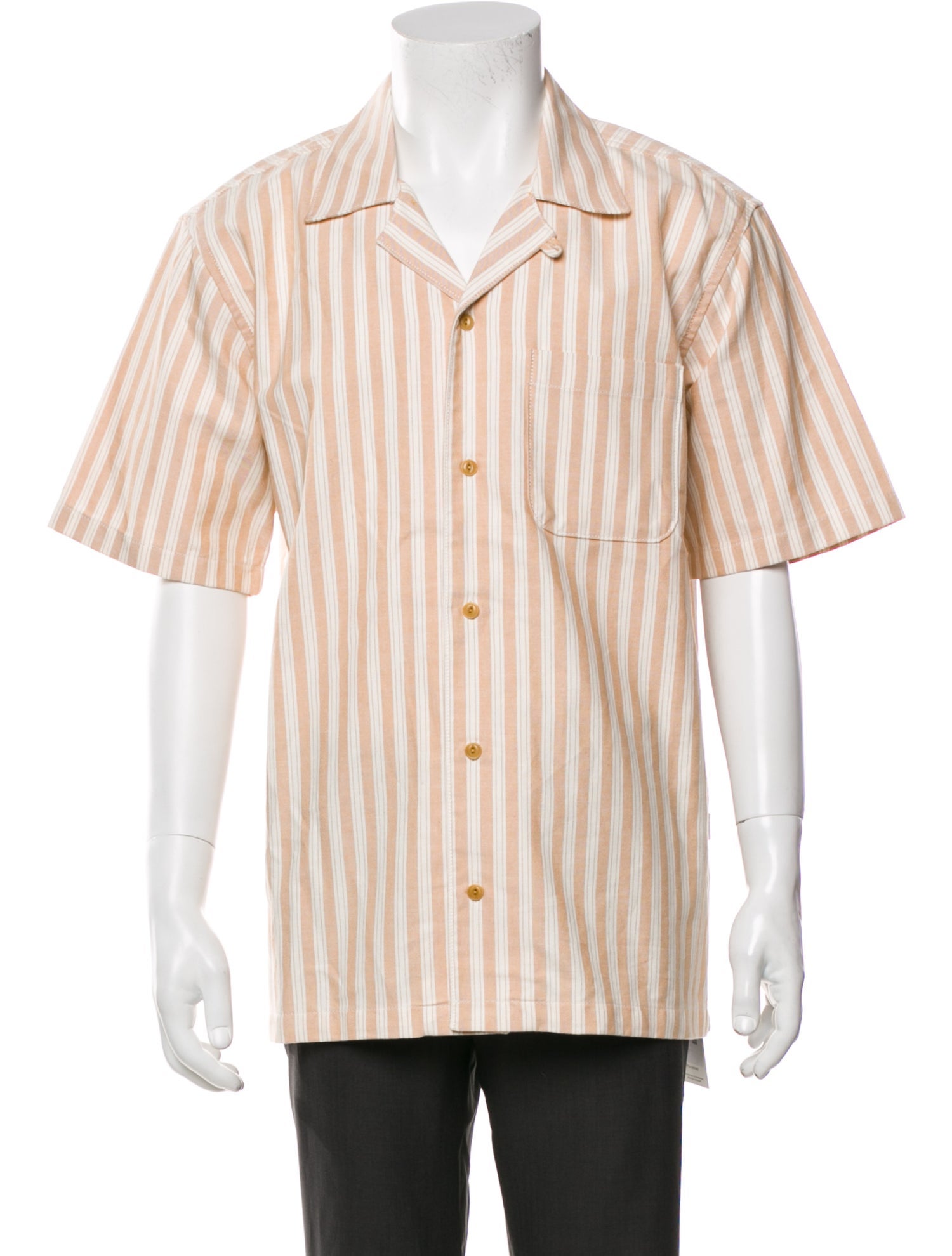 Aimé Leon Dore Striped Short Sleeve Shirt
