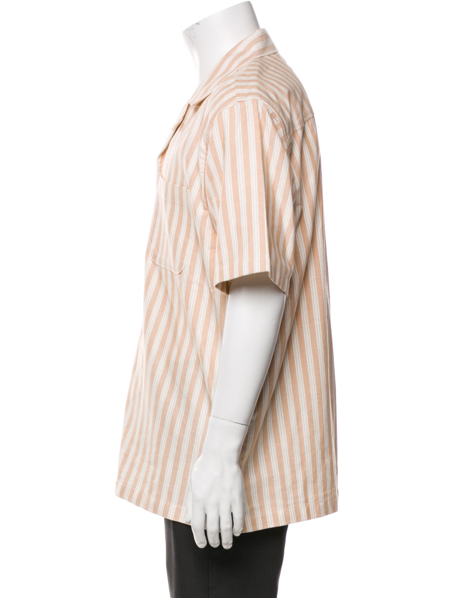 Aimé Leon Dore Striped Short Sleeve Shirt