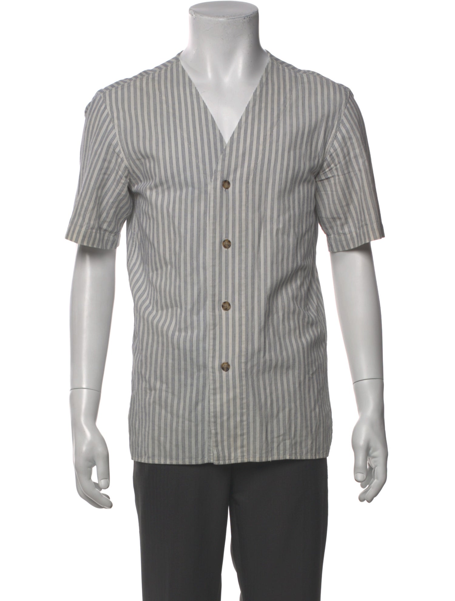 Aimé Leon Dore Striped Short Sleeve Shirt