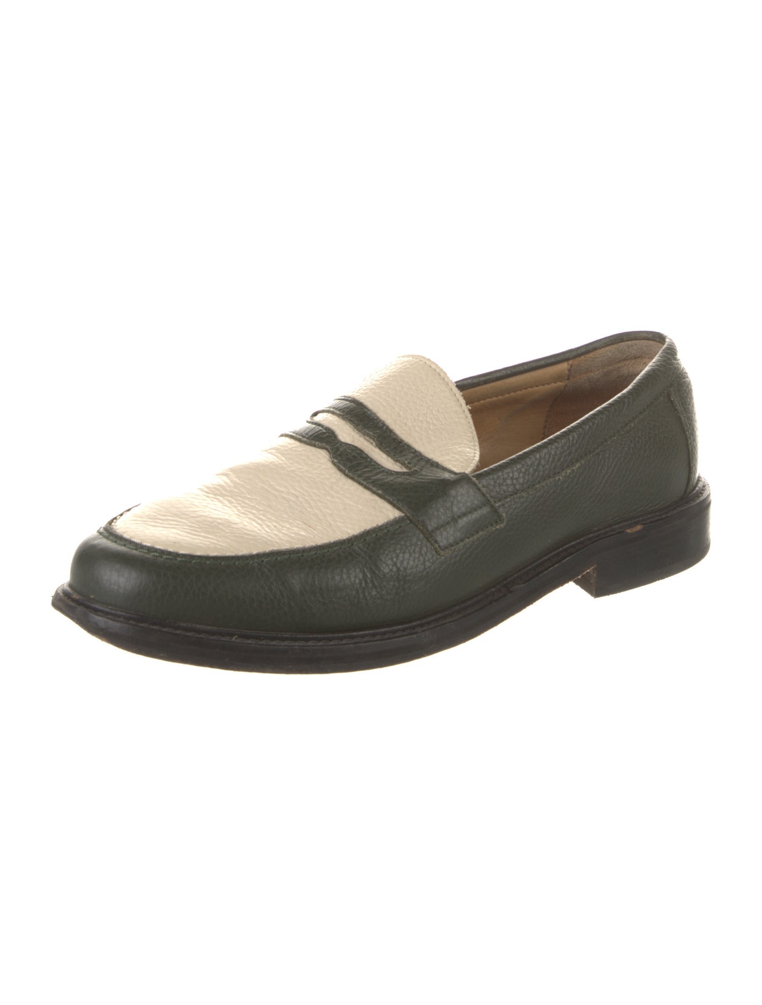 Aimé Leon Dore Leather Dress Loafers