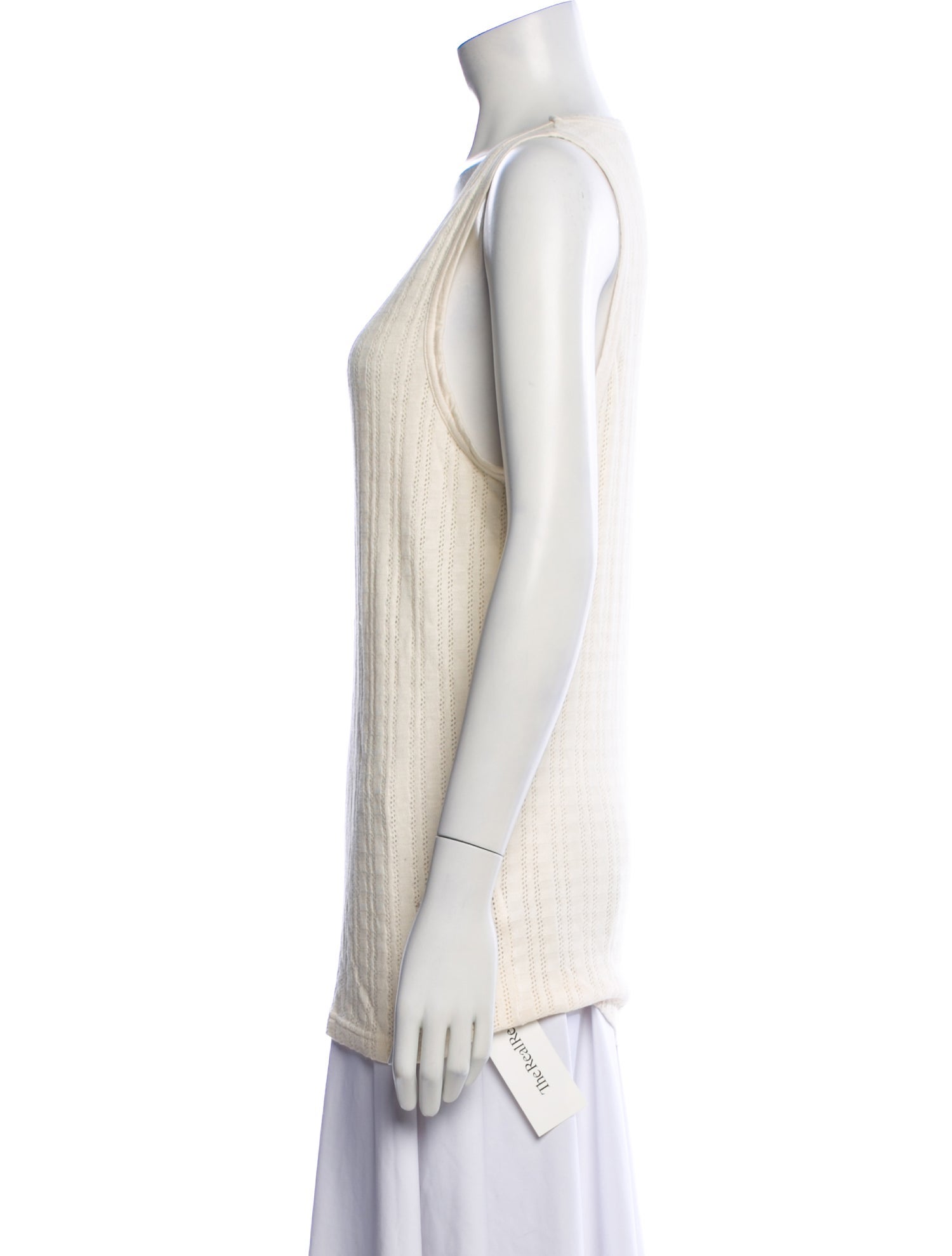 Aimé Leon Dore Scoop Neck Sleeveless Top