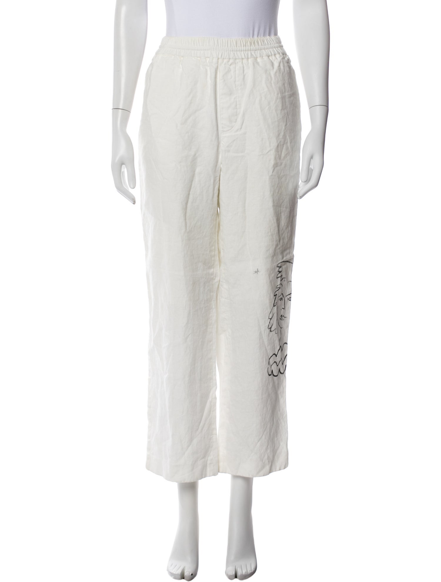 Aimé Leon Dore Linen Straight Leg Pants