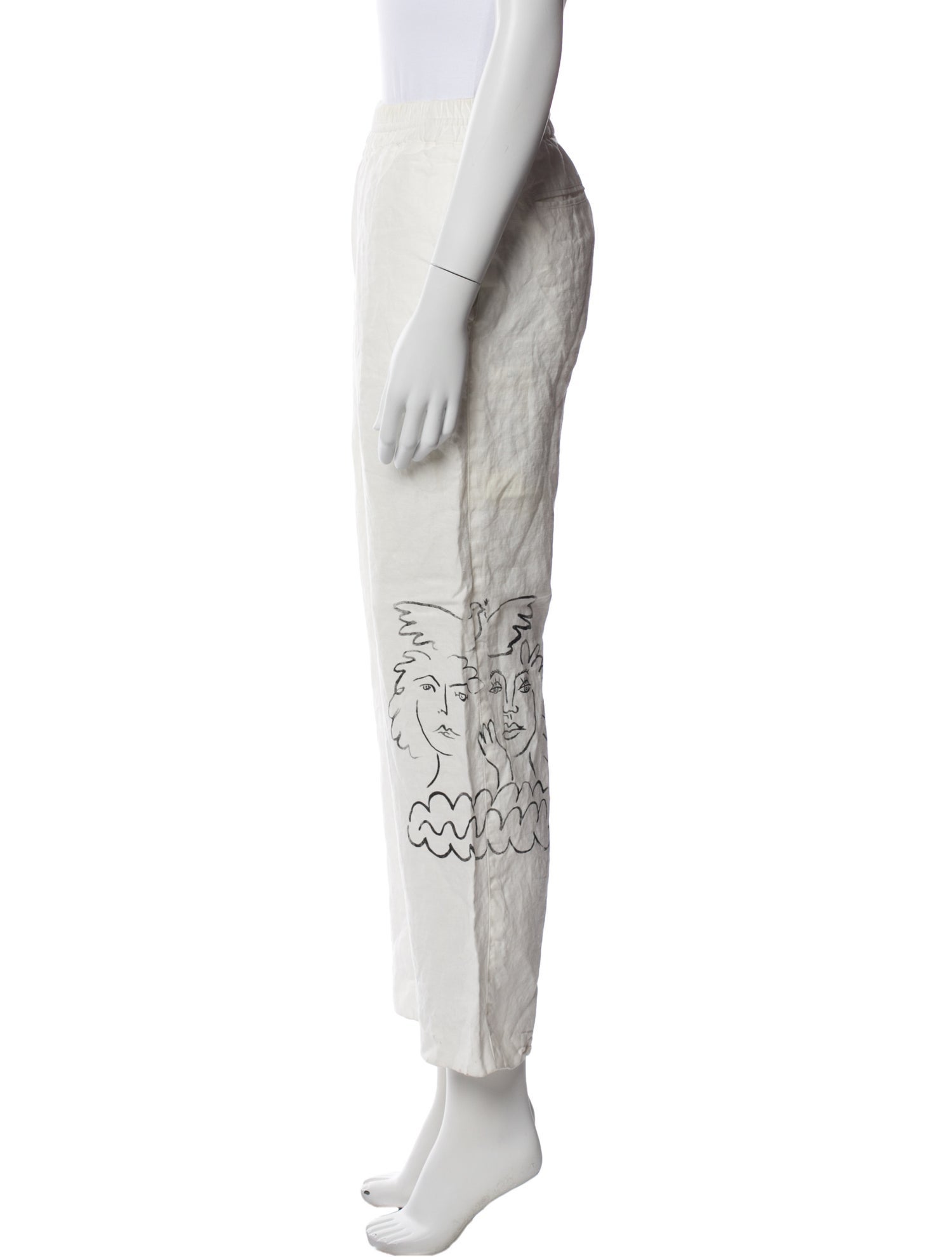 Aimé Leon Dore Linen Straight Leg Pants