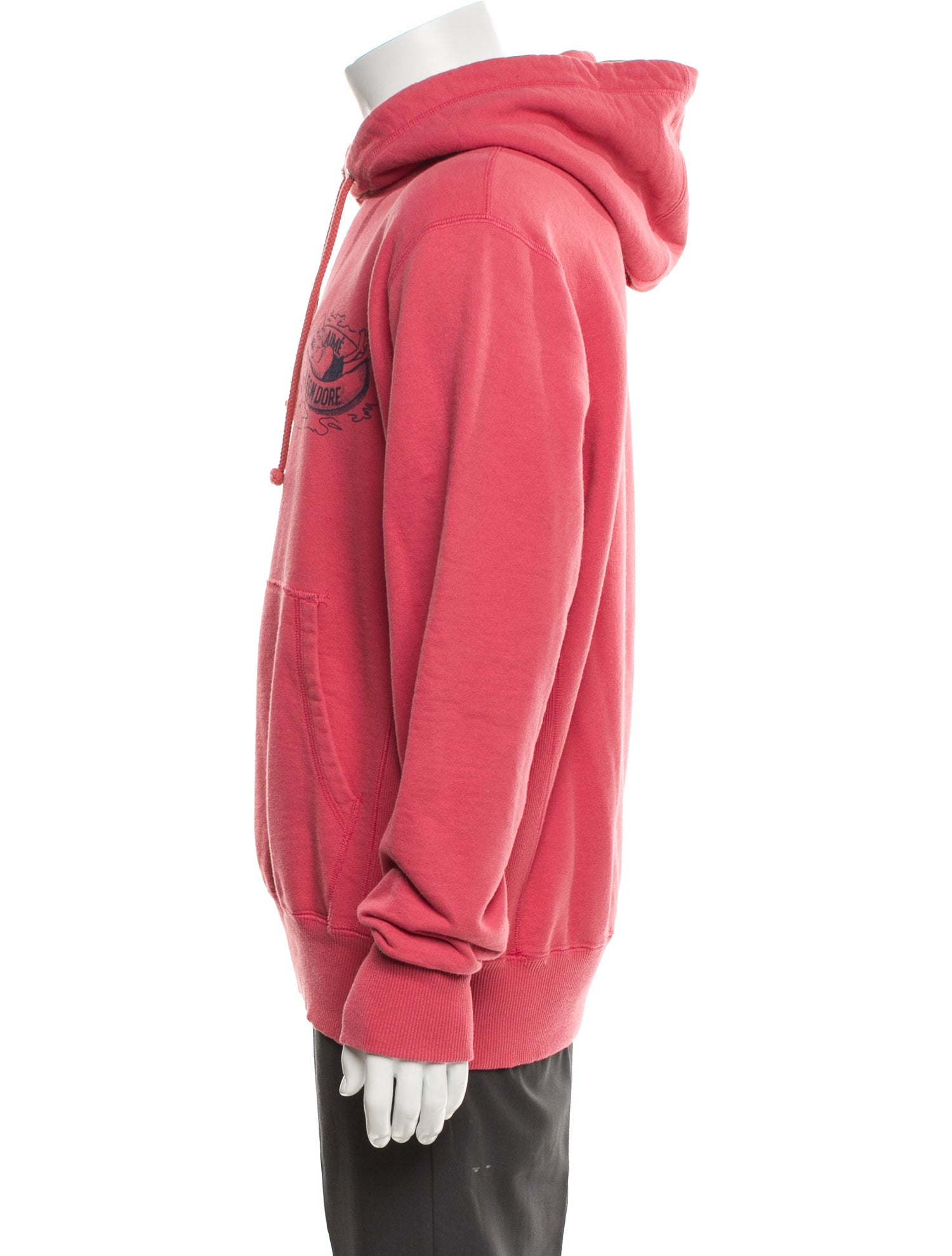 Aimé Leon Dore Graphic Print V-Neck Hoodie