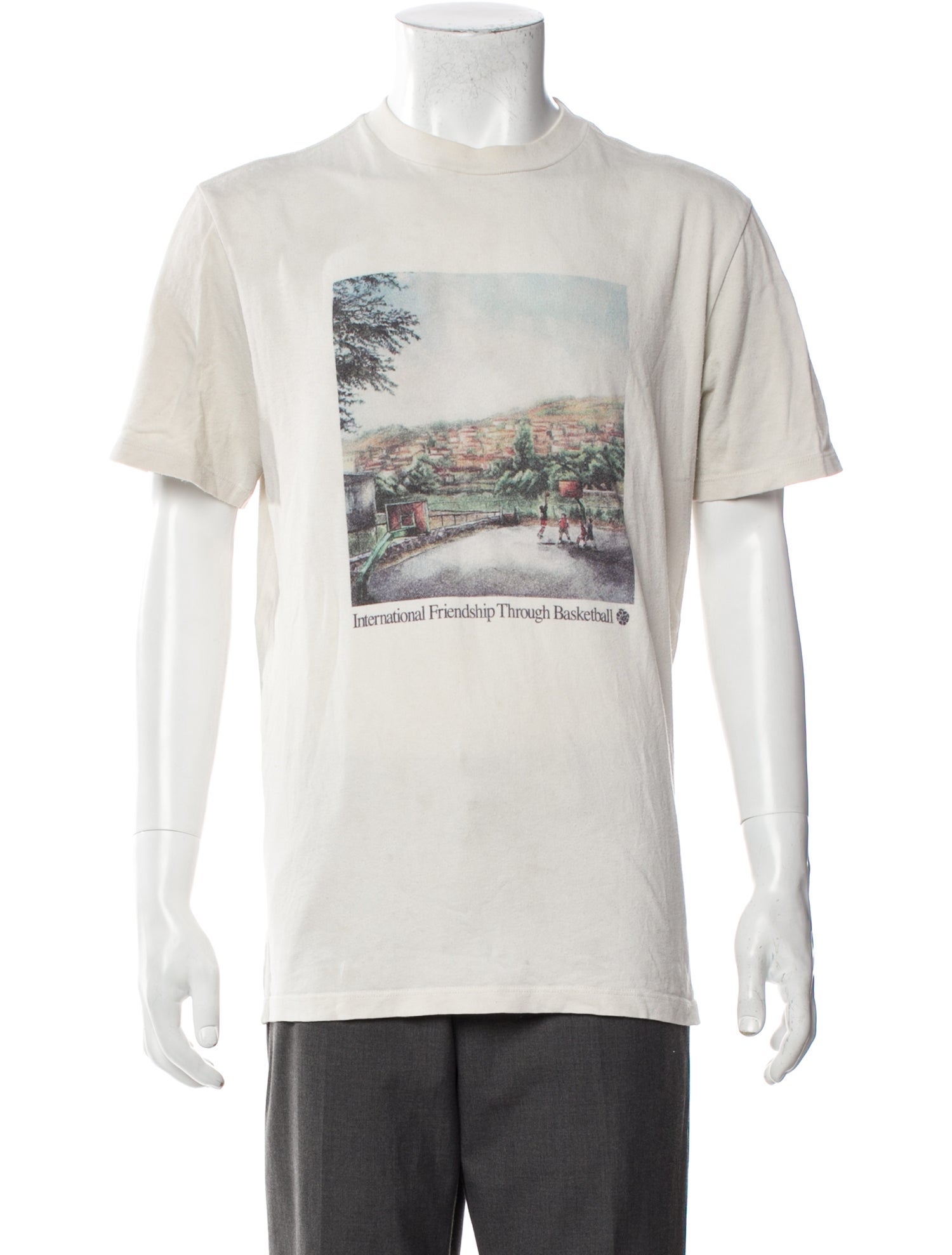Aimé Leon Dore Graphic Print Crew Neck T-Shirt
