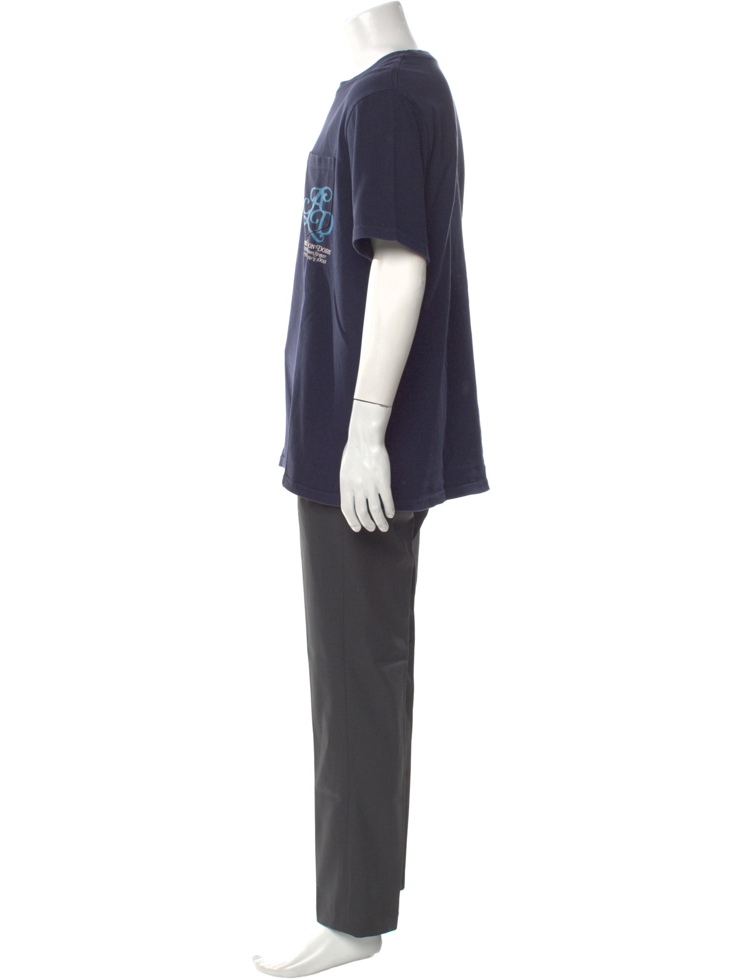 Aimé Leon Dore Graphic Print Scoop Neck T-Shirt
