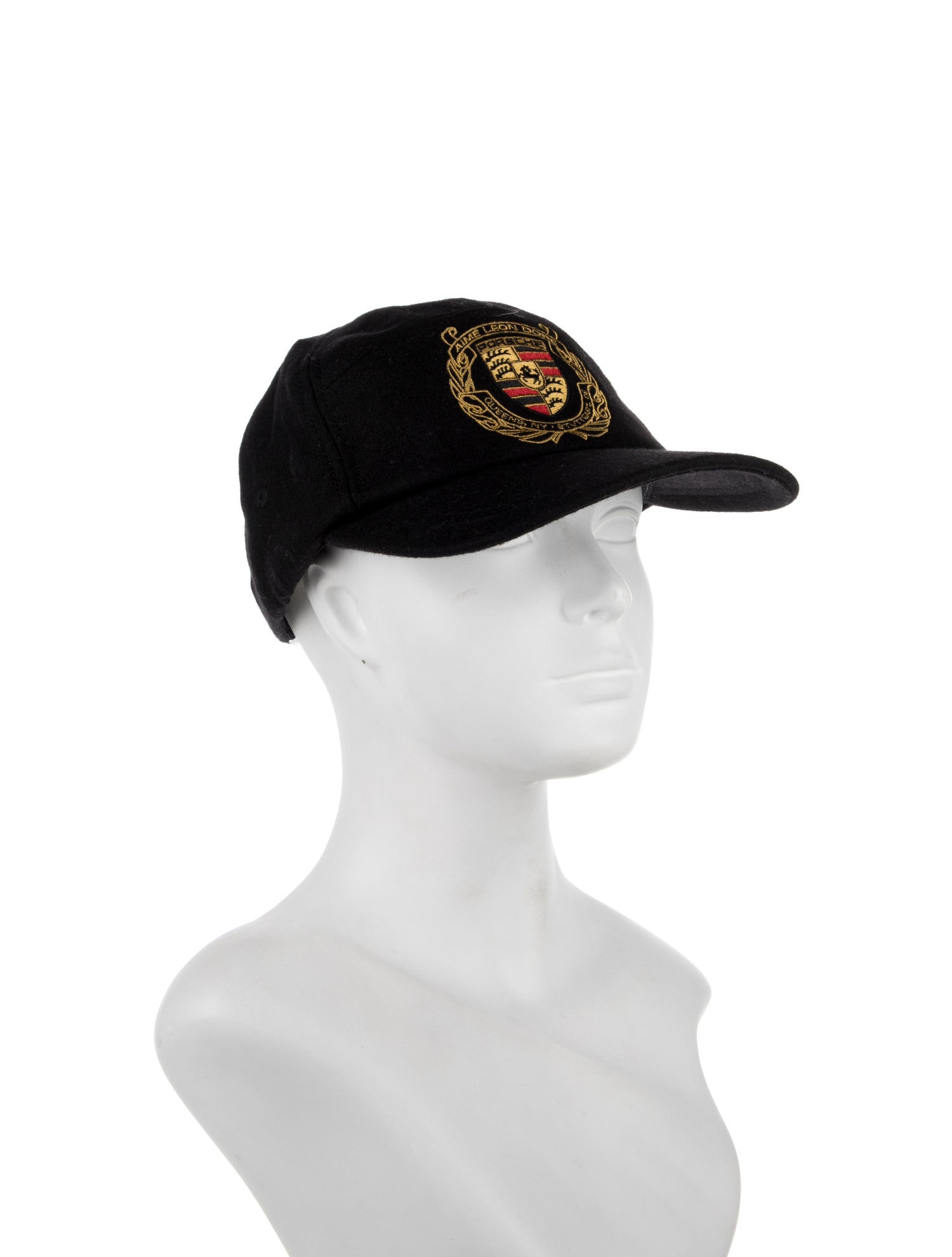 Aimé Leon Dore Black Baseball Cap With Snapback Closure w/Tags