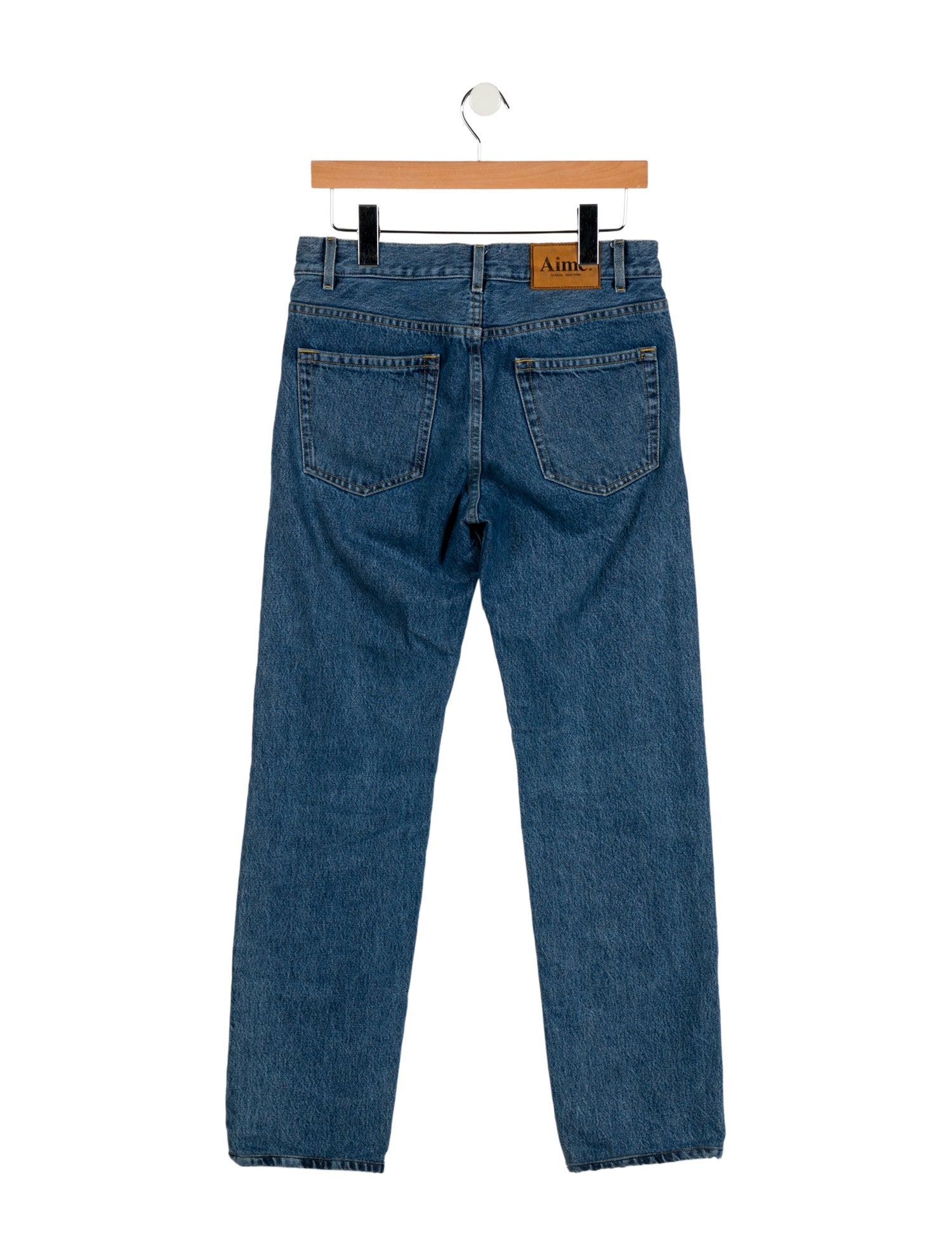Aimé Leon Dore High-Rise Straight Leg Jeans