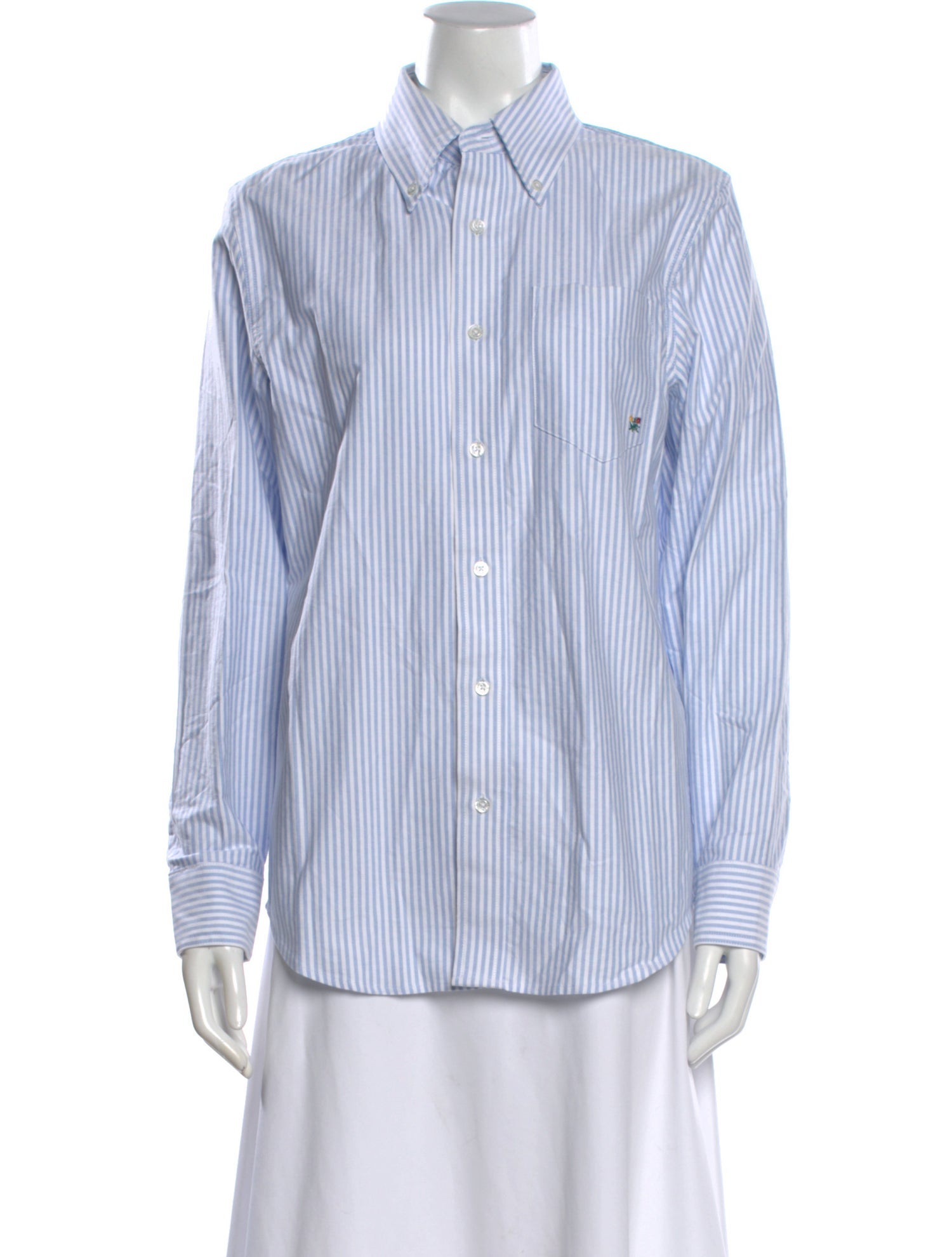Aimé Leon Dore Striped Long Sleeve Button-Up Top