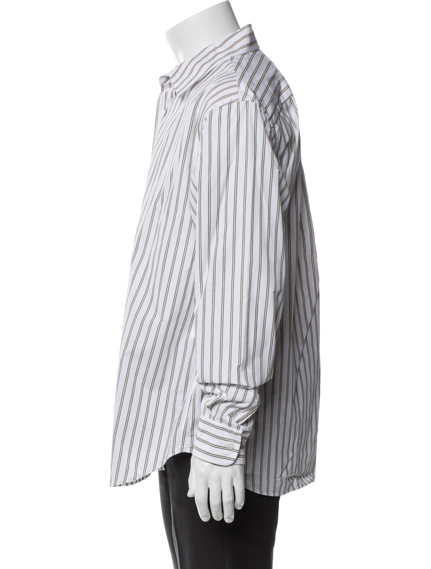 Aimé Leon Dore Striped Long Sleeve Dress Shirt