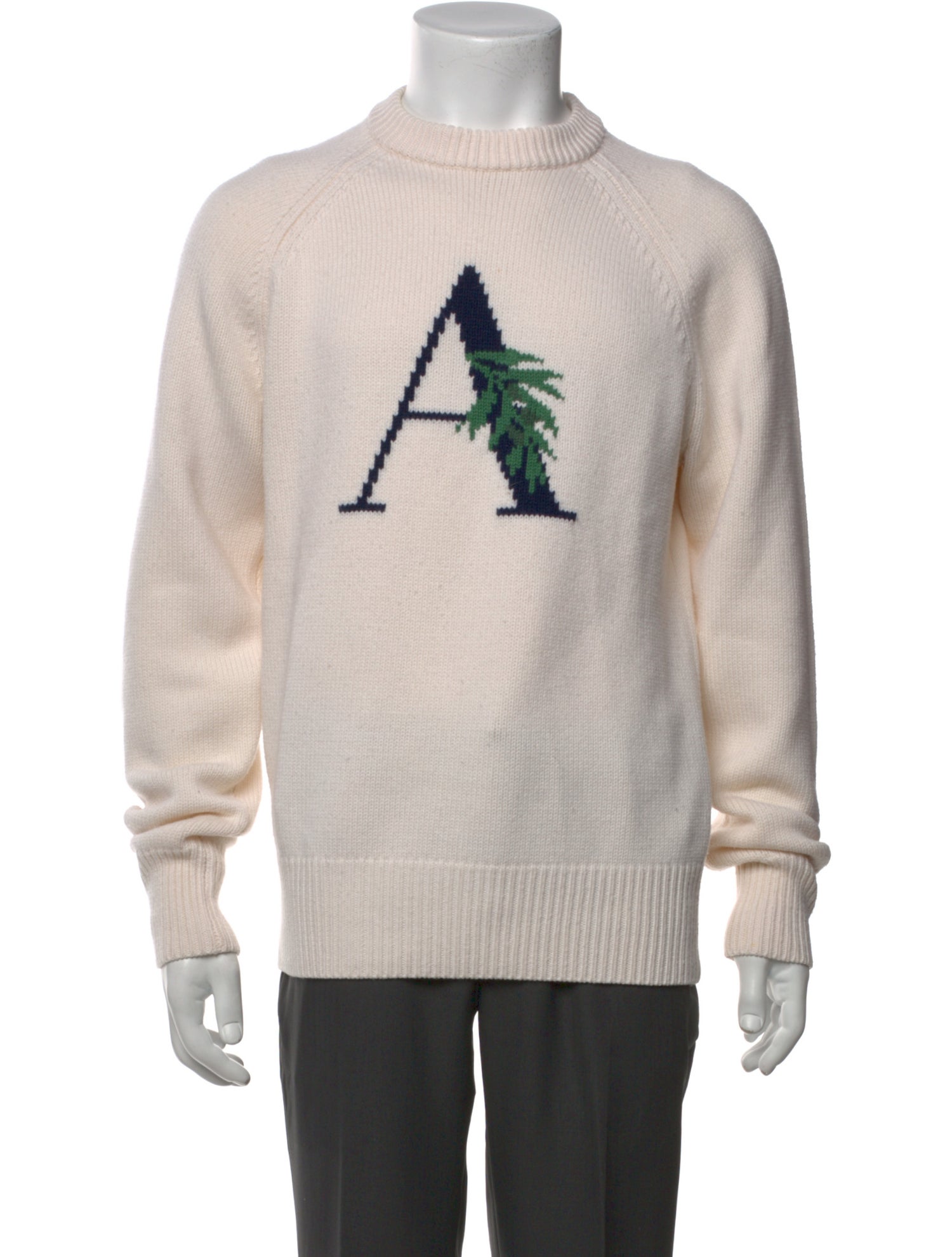 Aimé Leon Dore Wool Graphic Print Pullover