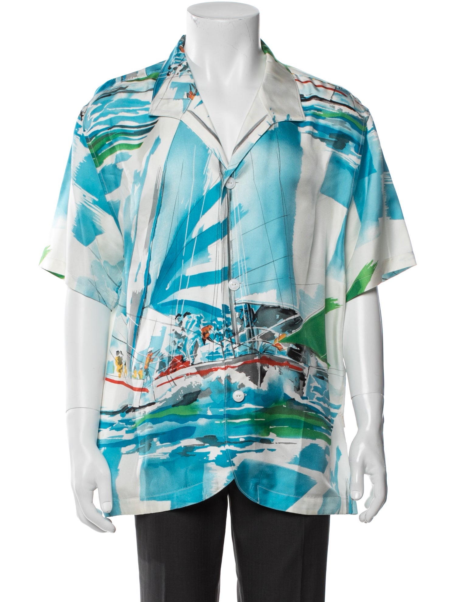 Aimé Leon Dore Silk Printed Shirt