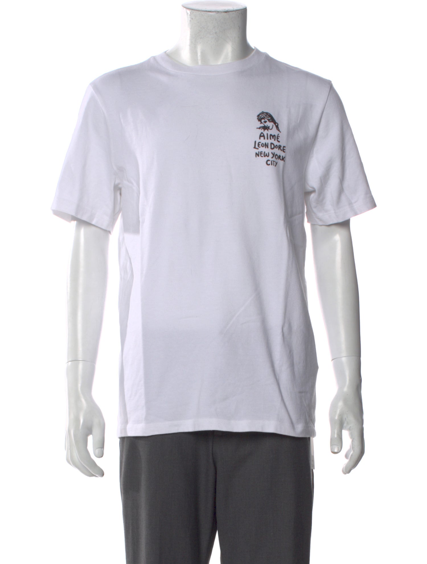 Aimé Leon Dore Graphic Print Crew Neck T-Shirt