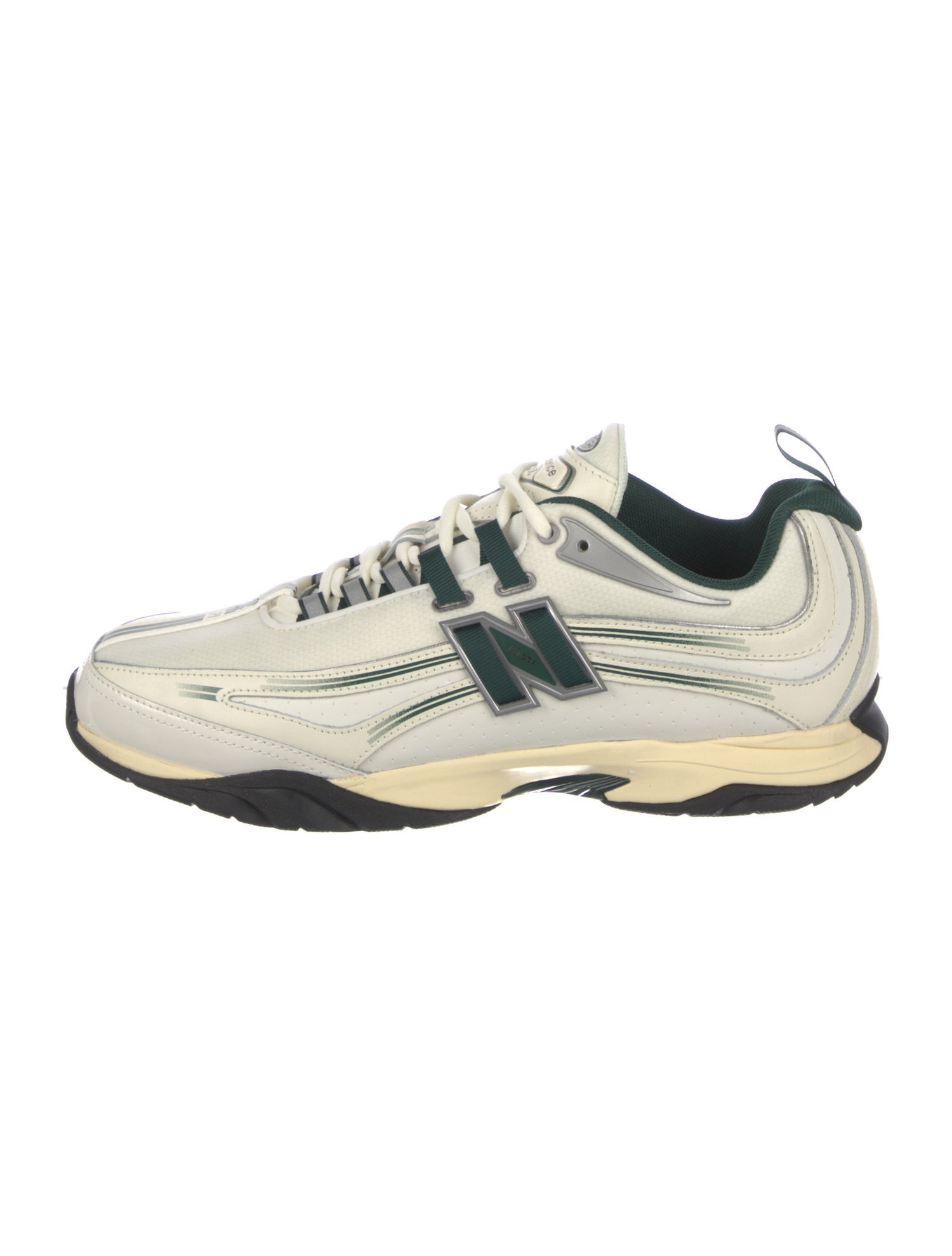 Aimé Leon Dore Leather Colorblock Pattern Sneakers