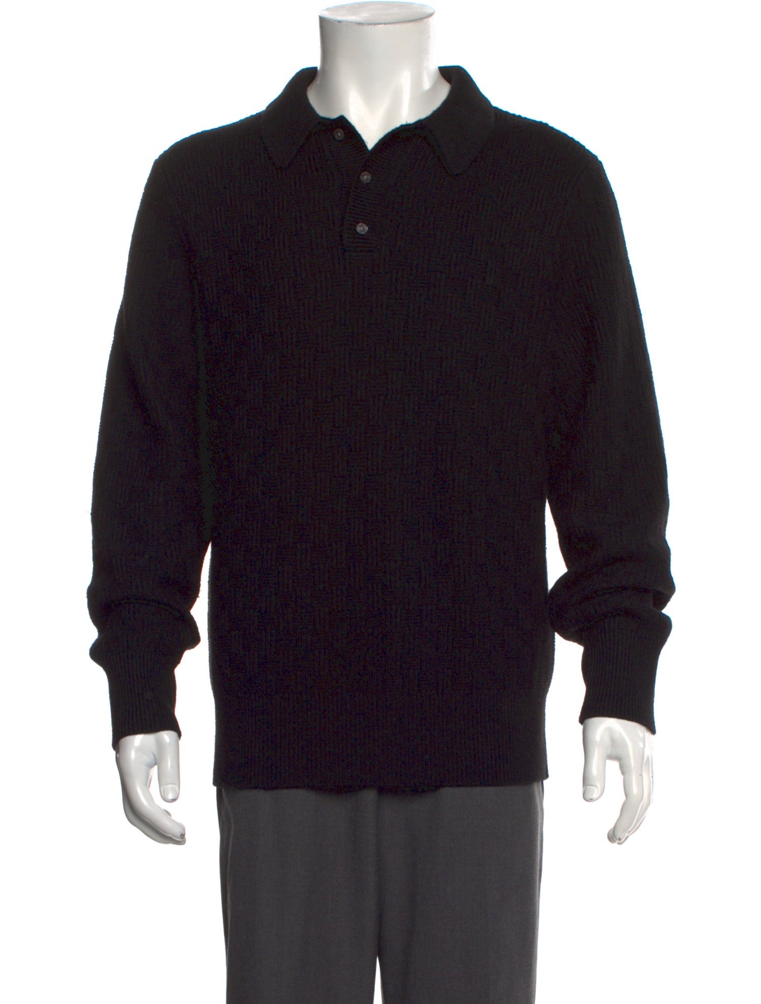 Aimé Leon Dore Wool Crew Neck Polo Sweater