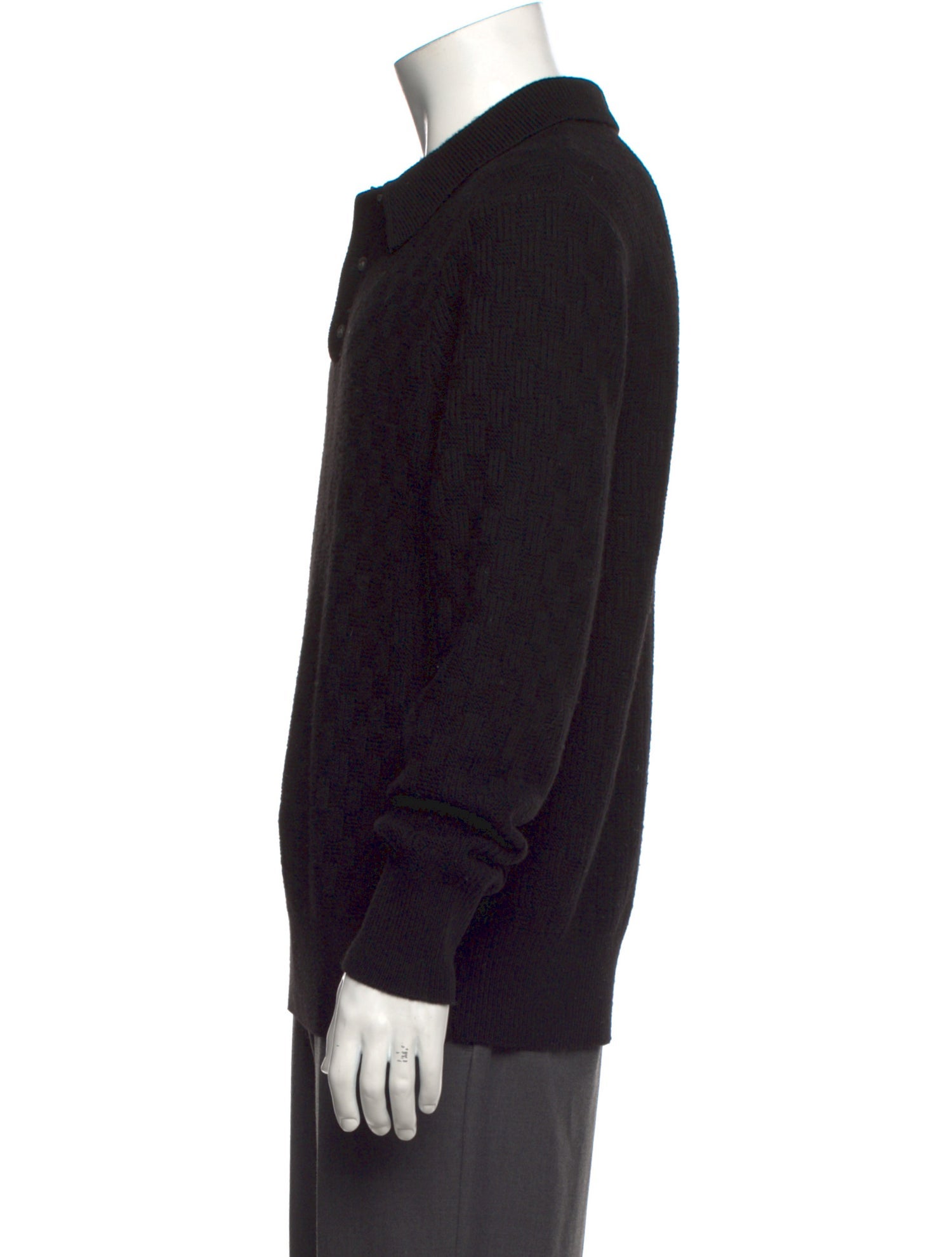 Aimé Leon Dore Wool Crew Neck Polo Sweater