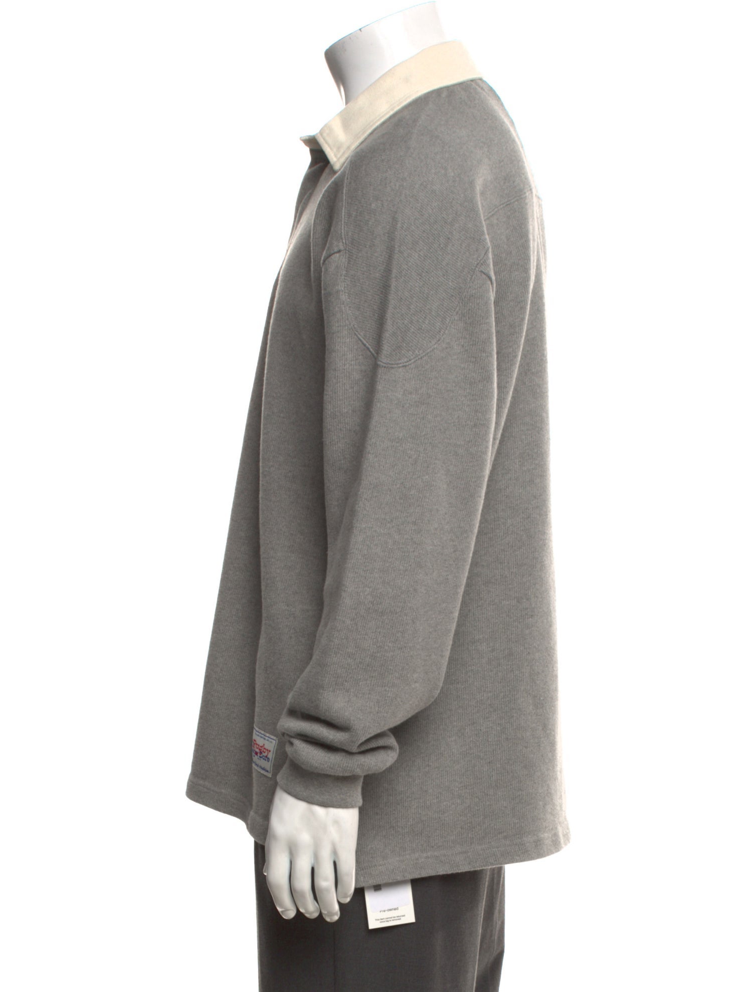 Aimé Leon Dore Collar Long Sleeve Polo Sweater