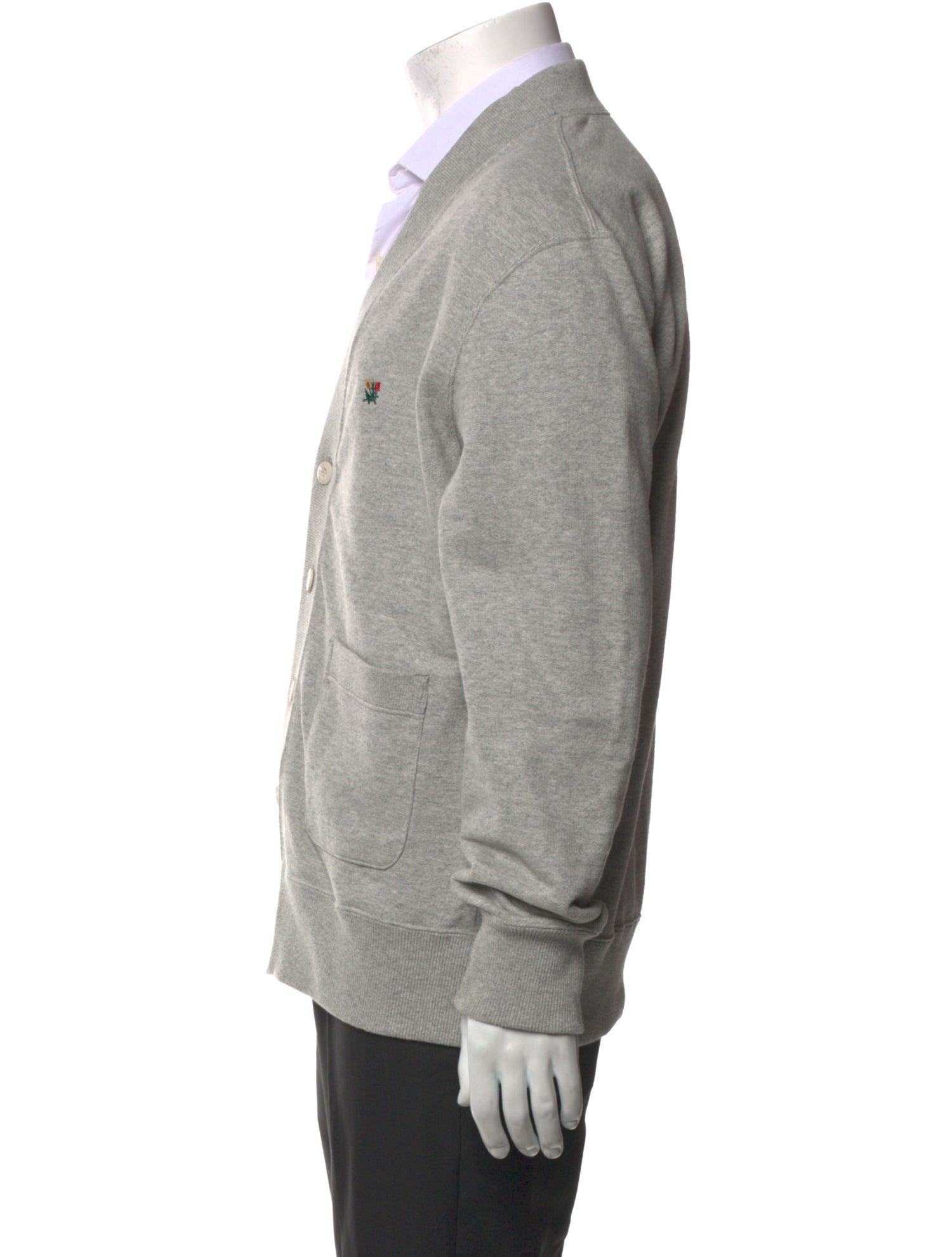 Aimé Leon Dore V-Neck Long Sleeve Cardigan