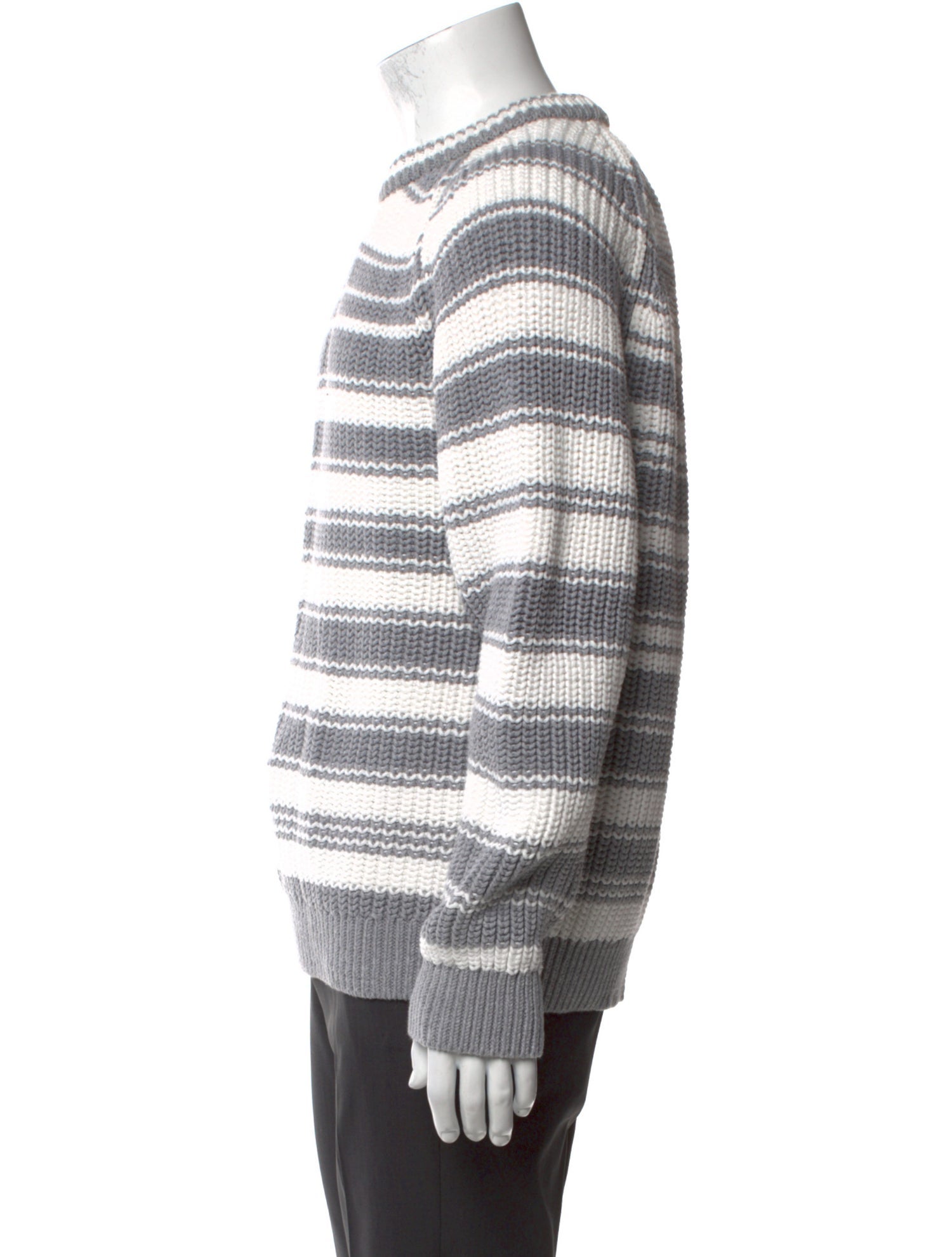 Aimé Leon Dore Striped Crew Neck Pullover