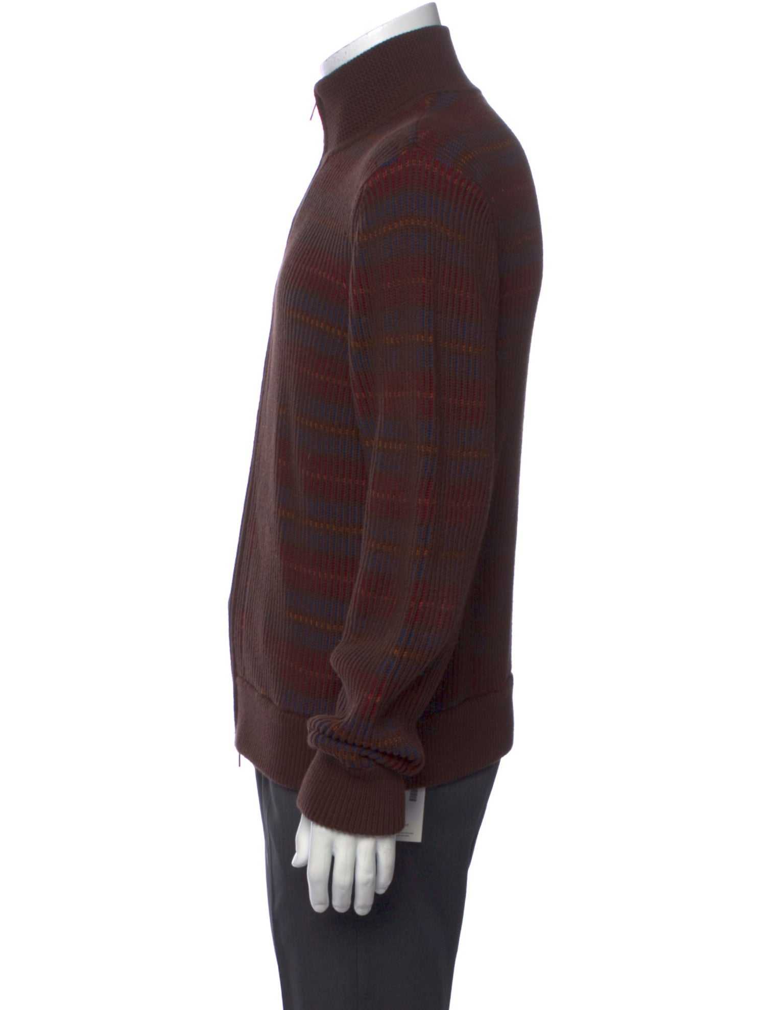 Aimé Leon Dore Striped Open Front Cardigan