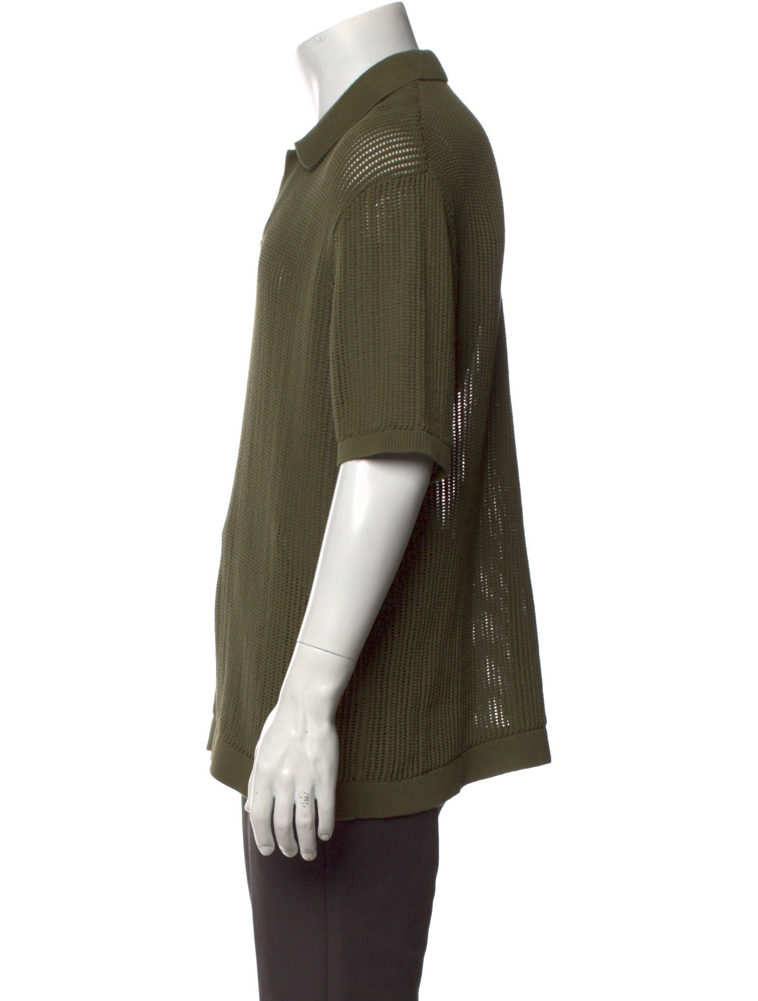 Aimé Leon Dore V-Neck Short Sleeve Polo Sweater