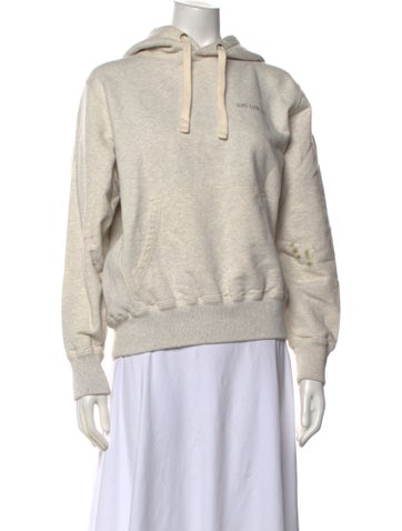 Pre-owned Aimé Leon Dore Crew Neck Long Sleeve Hoodie In Neutrals