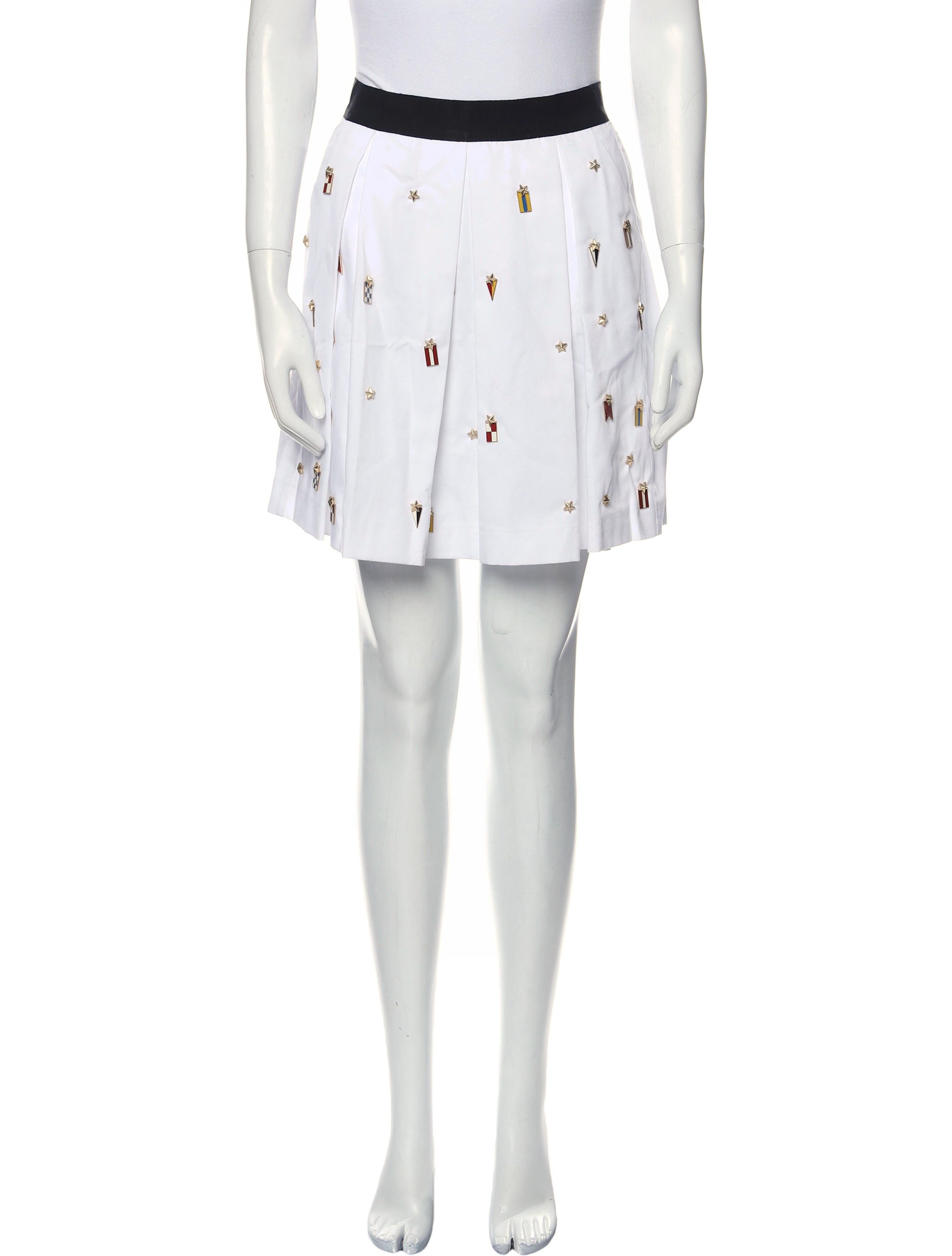 Ainea Printed Mini Skirt