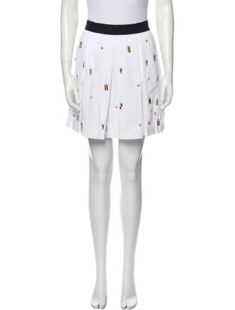 Ainea Printed Mini Skirt