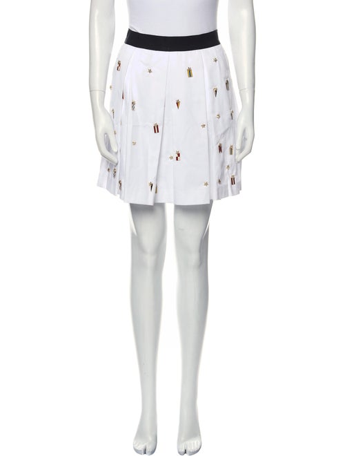 Ainea Printed Mini Skirt