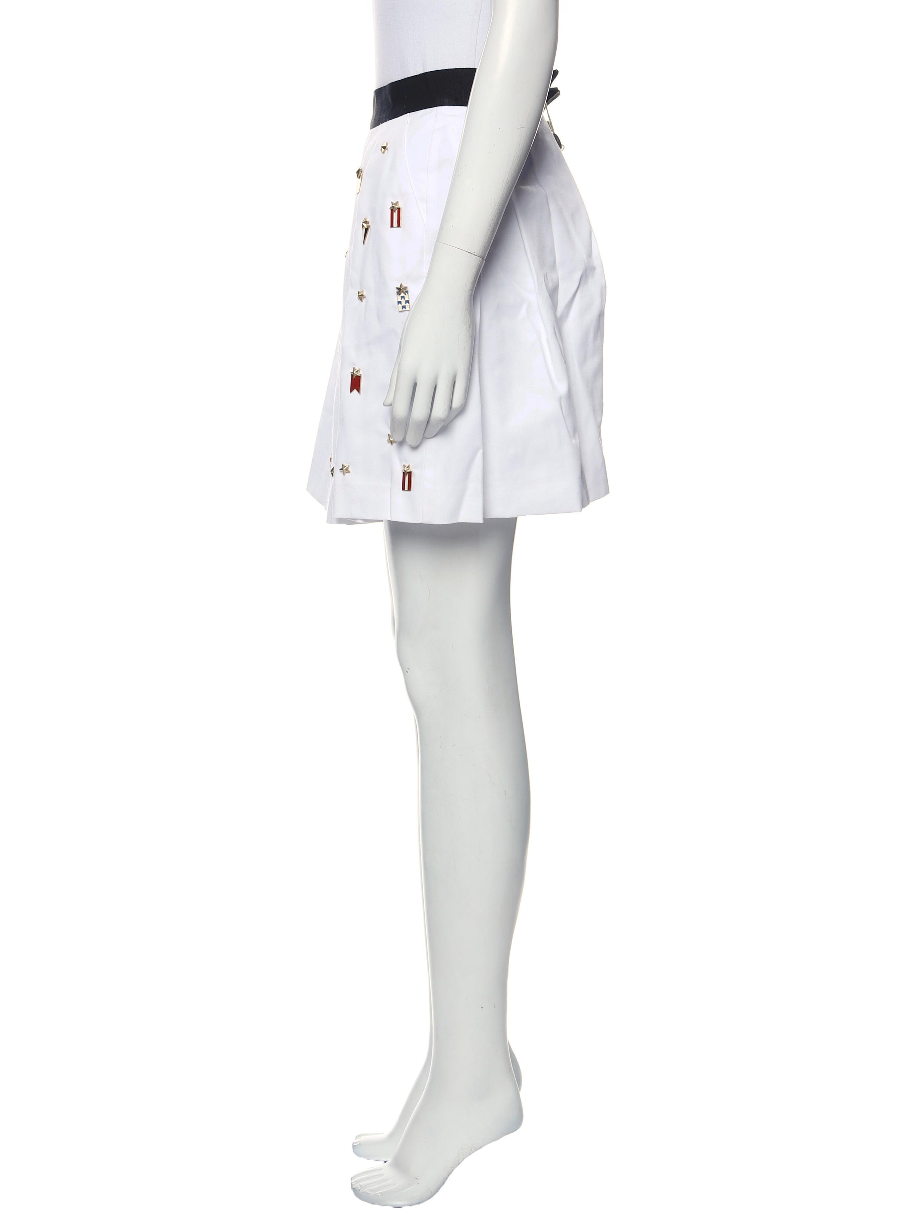 Ainea Printed Mini Skirt