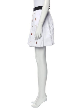 Ainea Printed Mini Skirt