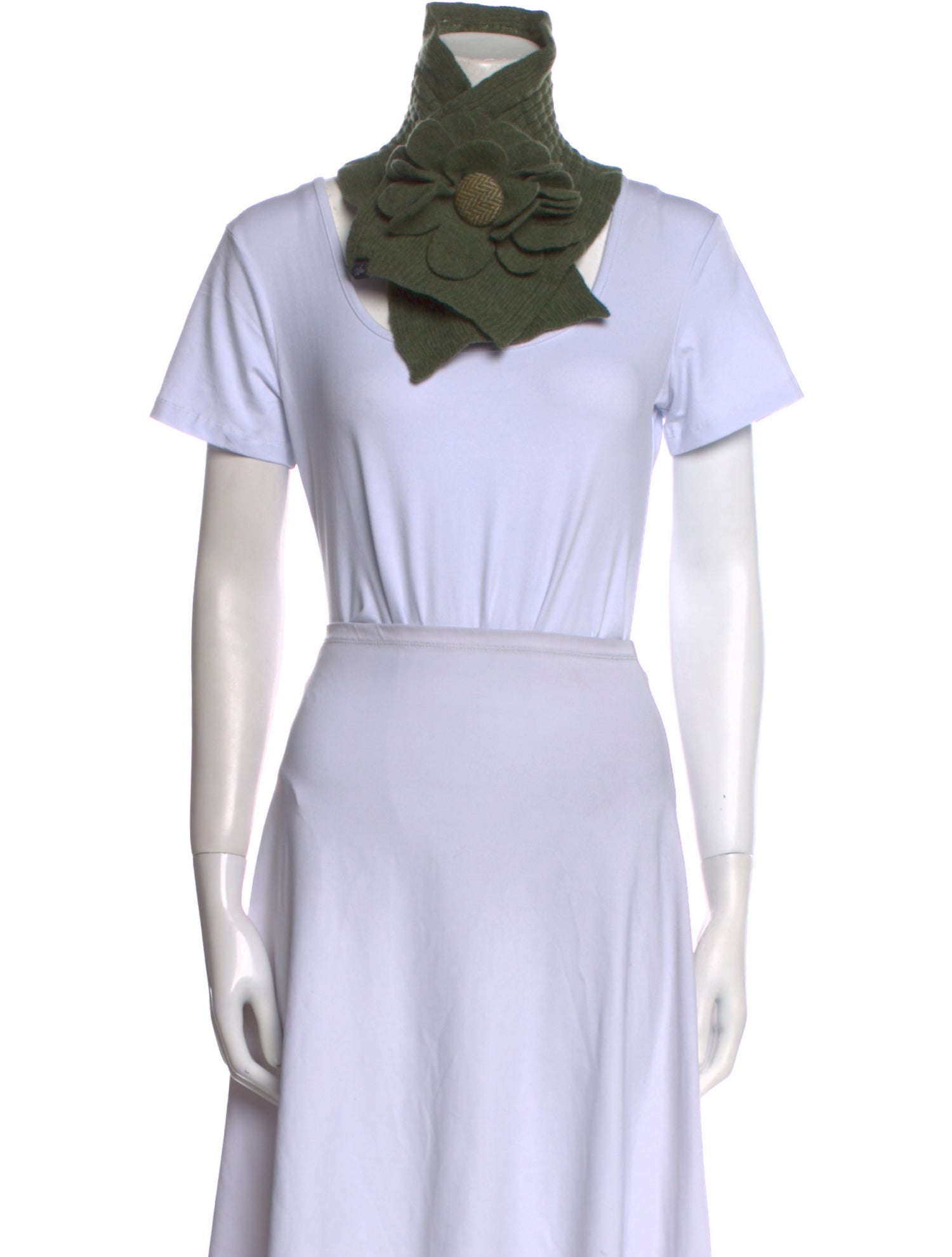 Ainea Turtleneck Short Sleeve Crop Top