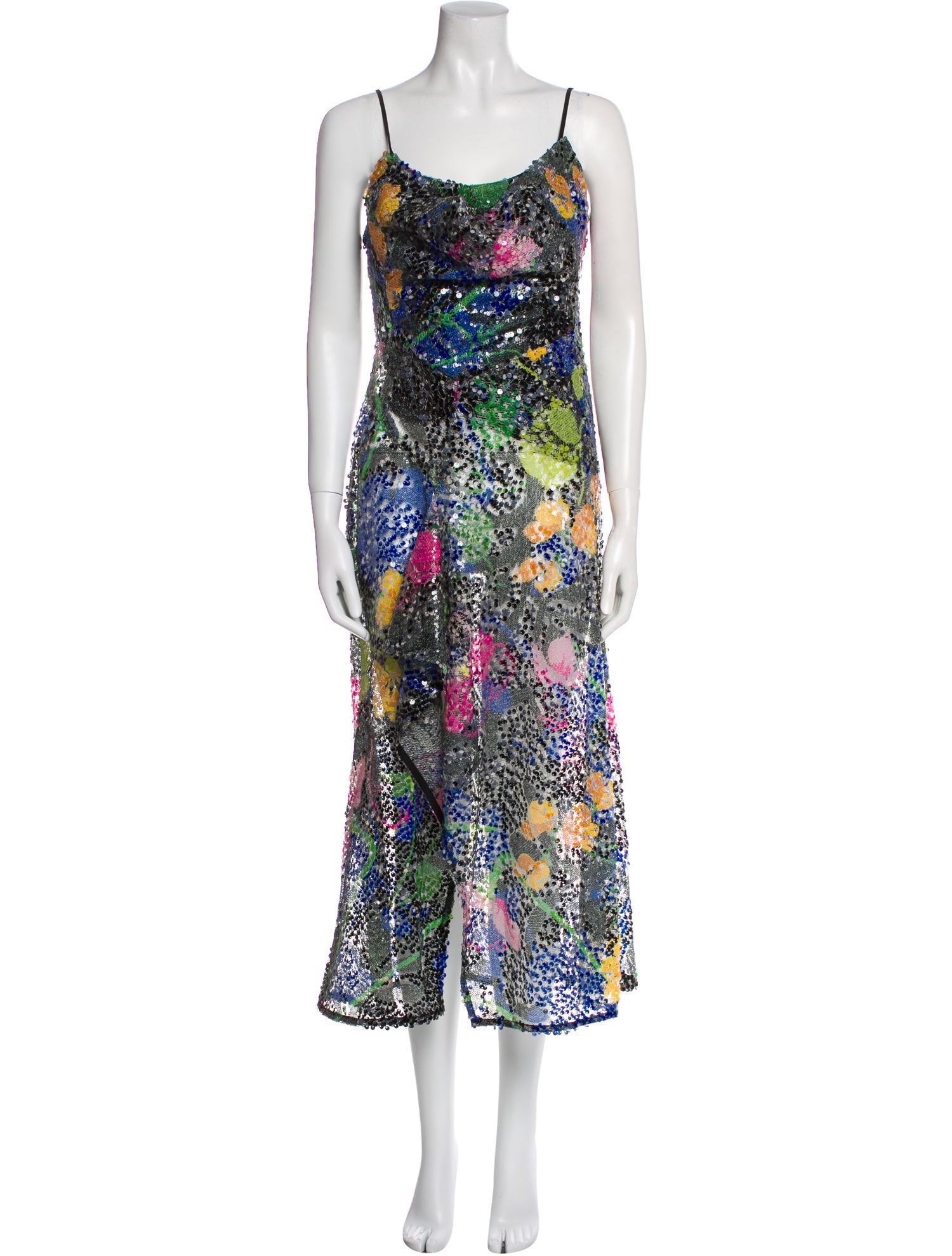 Ainea Printed Midi Length Dress