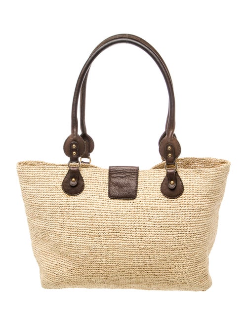 Annabel Ingall Straw Shoulder Bag