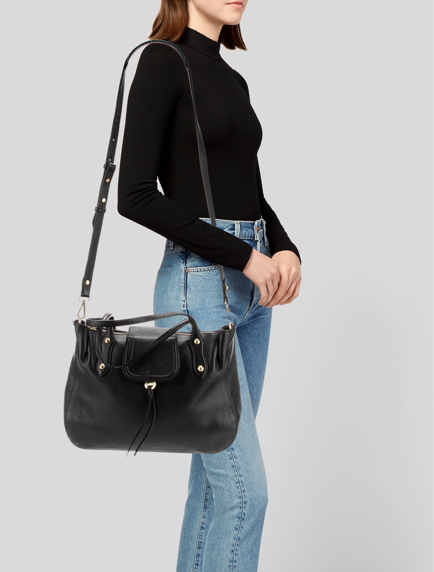 Annabel Ingall Leather Shoulder Bag