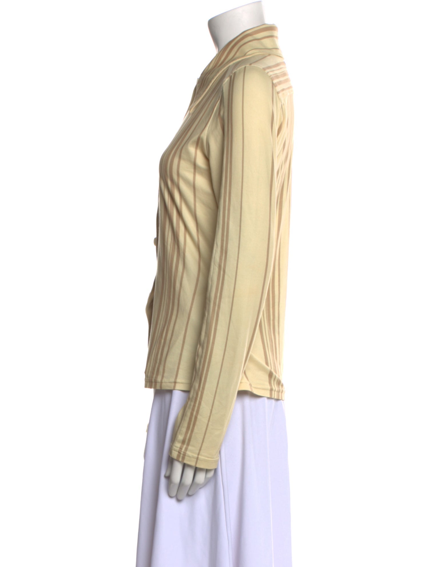 Anne Isabella Long Sleeve Button-Up Top