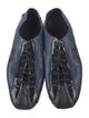 Anél Racer Collection Leather Printed Sneakers