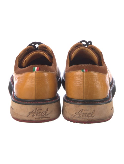 Anél Racer Collection Leather Moccasins