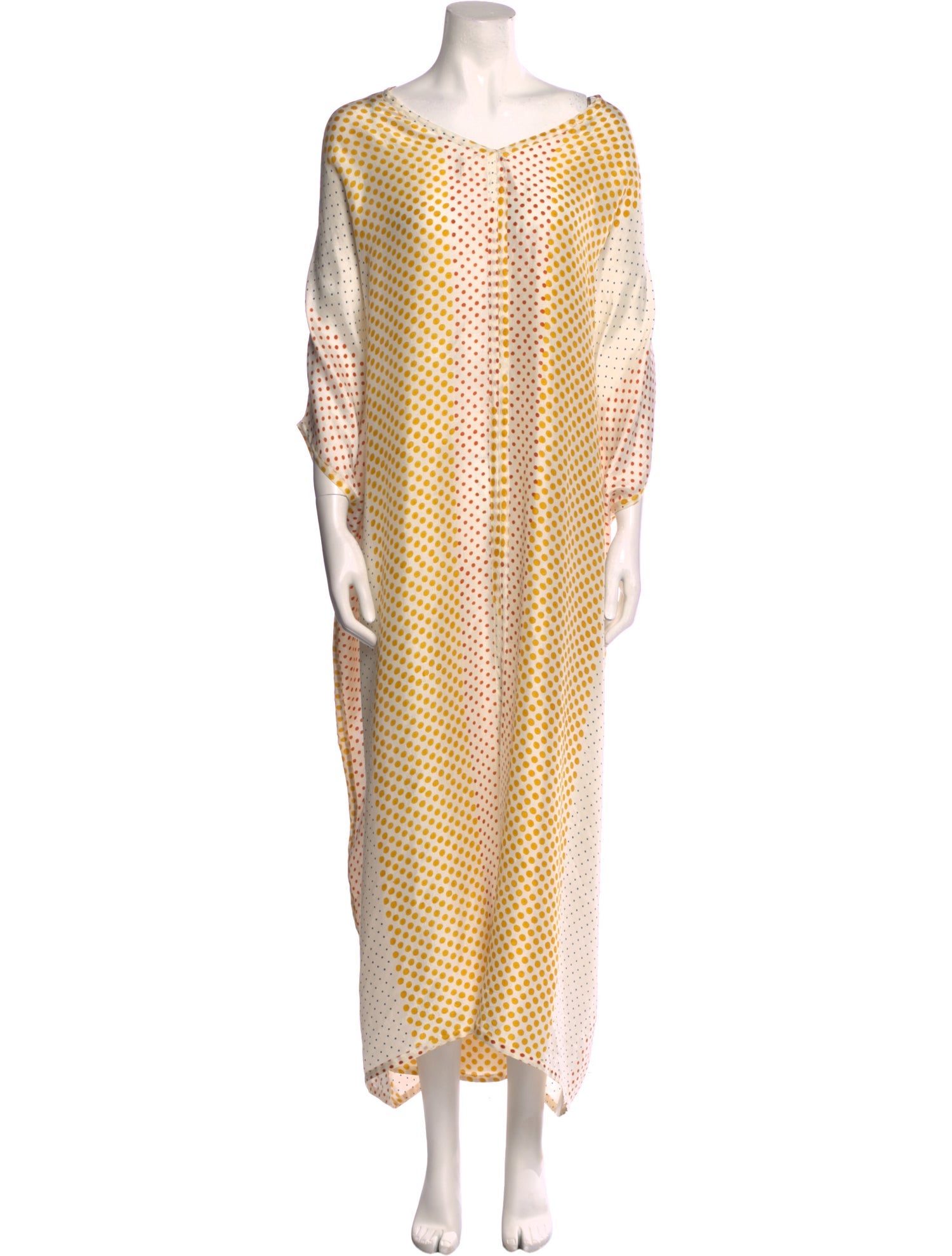 Aish Silk Long Dress