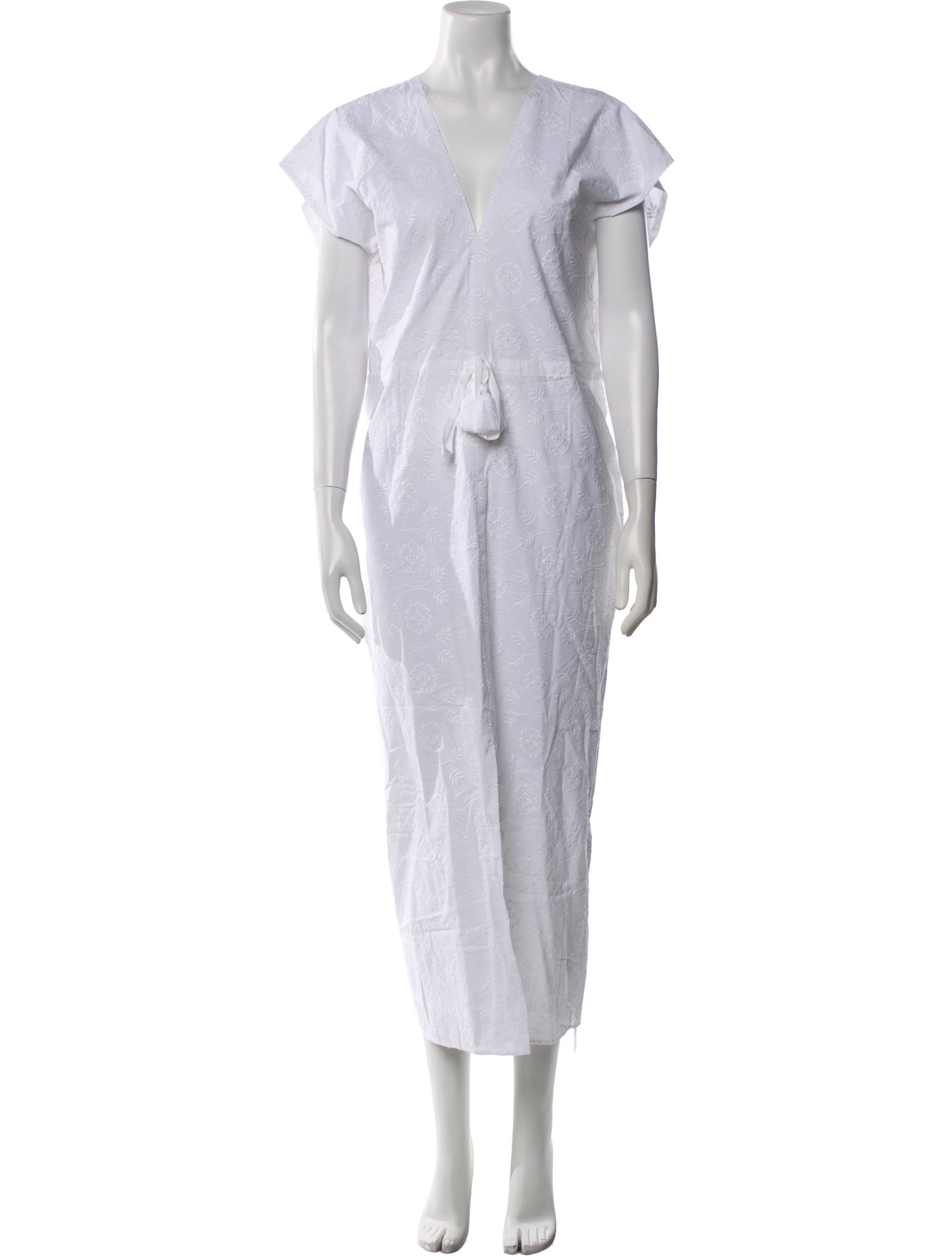 Aish V-Neck Long Dress w/ Tags