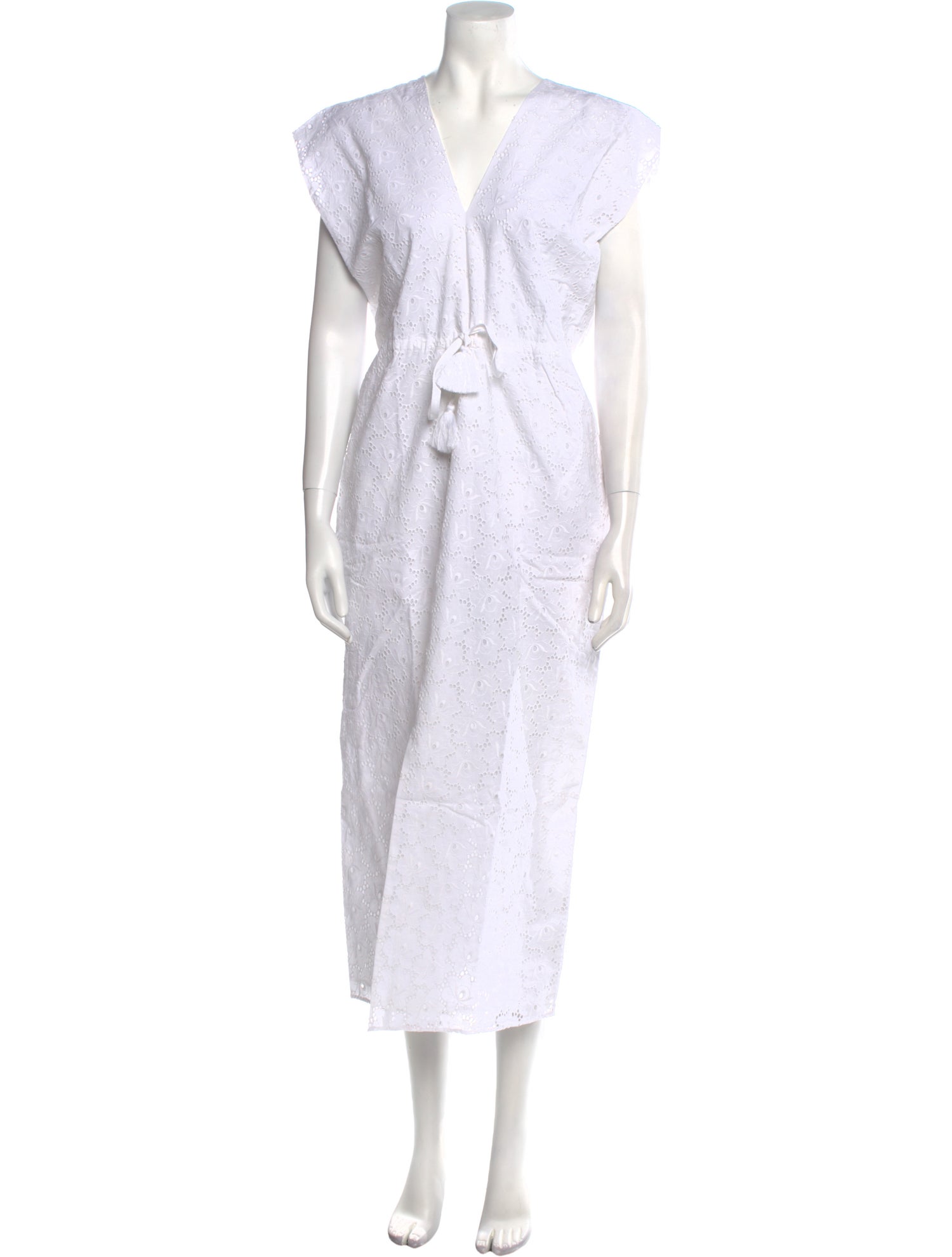 Aish V-Neck Long Dress w/ Tags