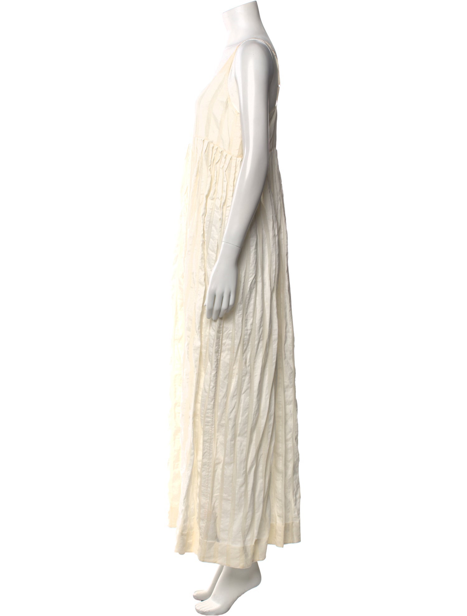 Aish Scoop Neck Long Dress