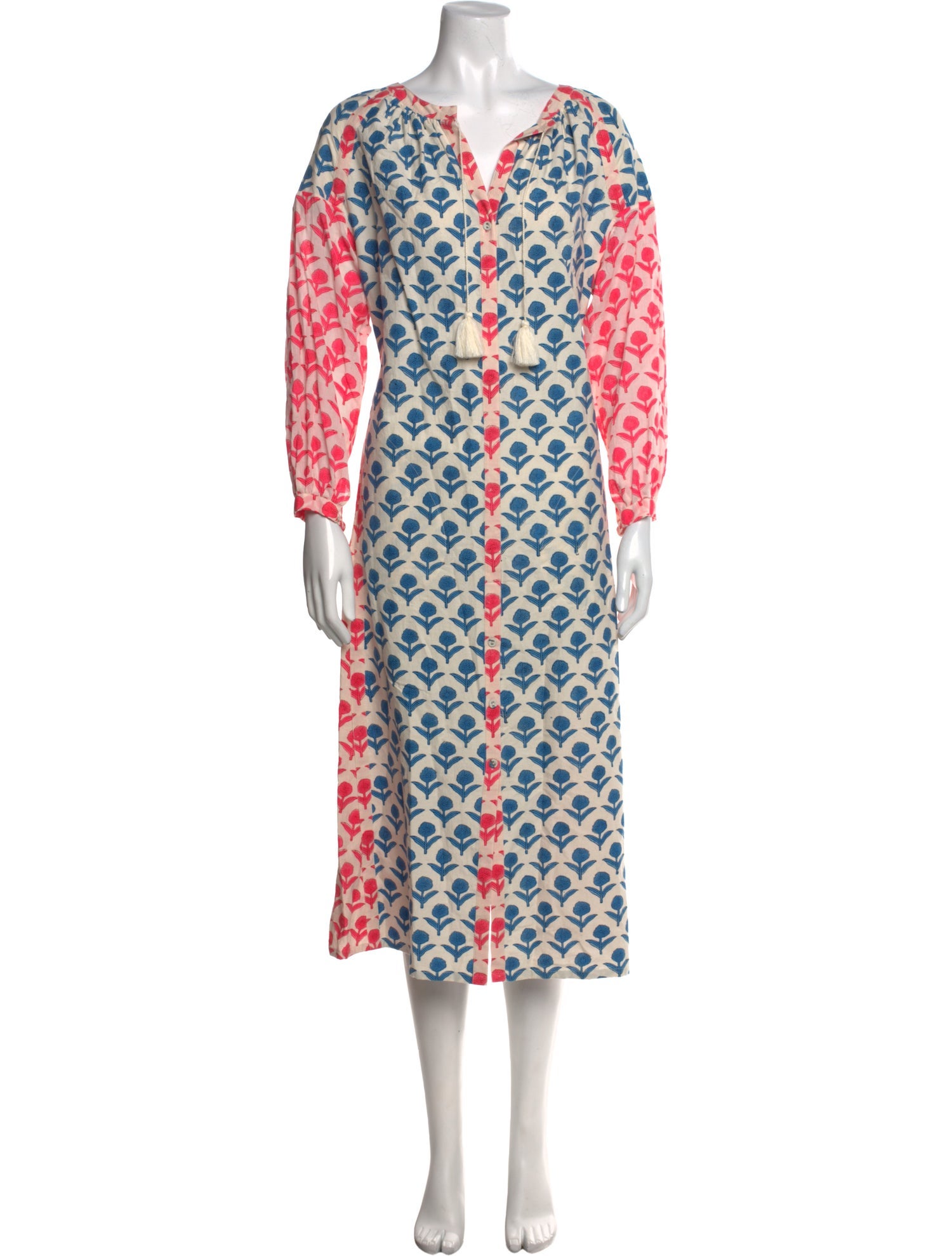 Aish Printed Long Dress