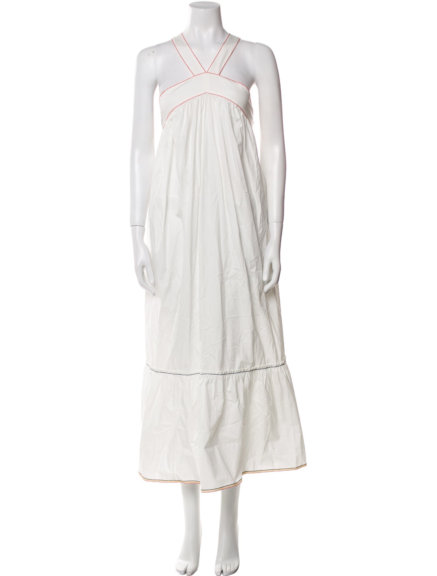 Aish Halterneck Long Dress