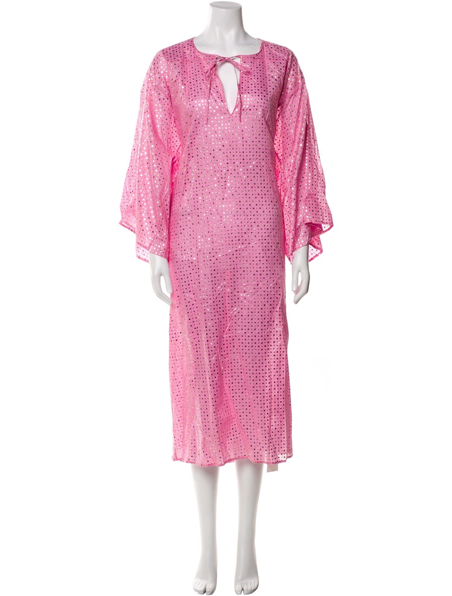 Aish Printed Long Dress