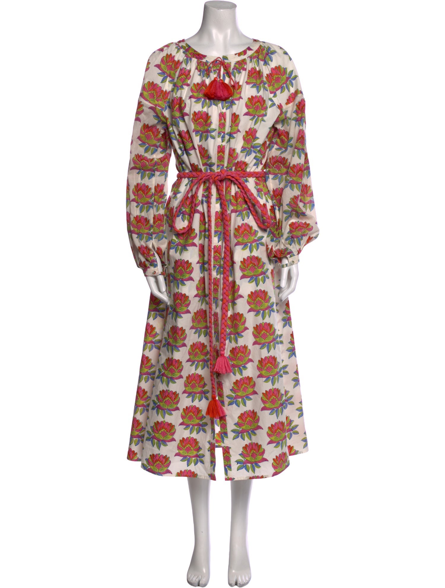 Aish Floral Print Mini Dress