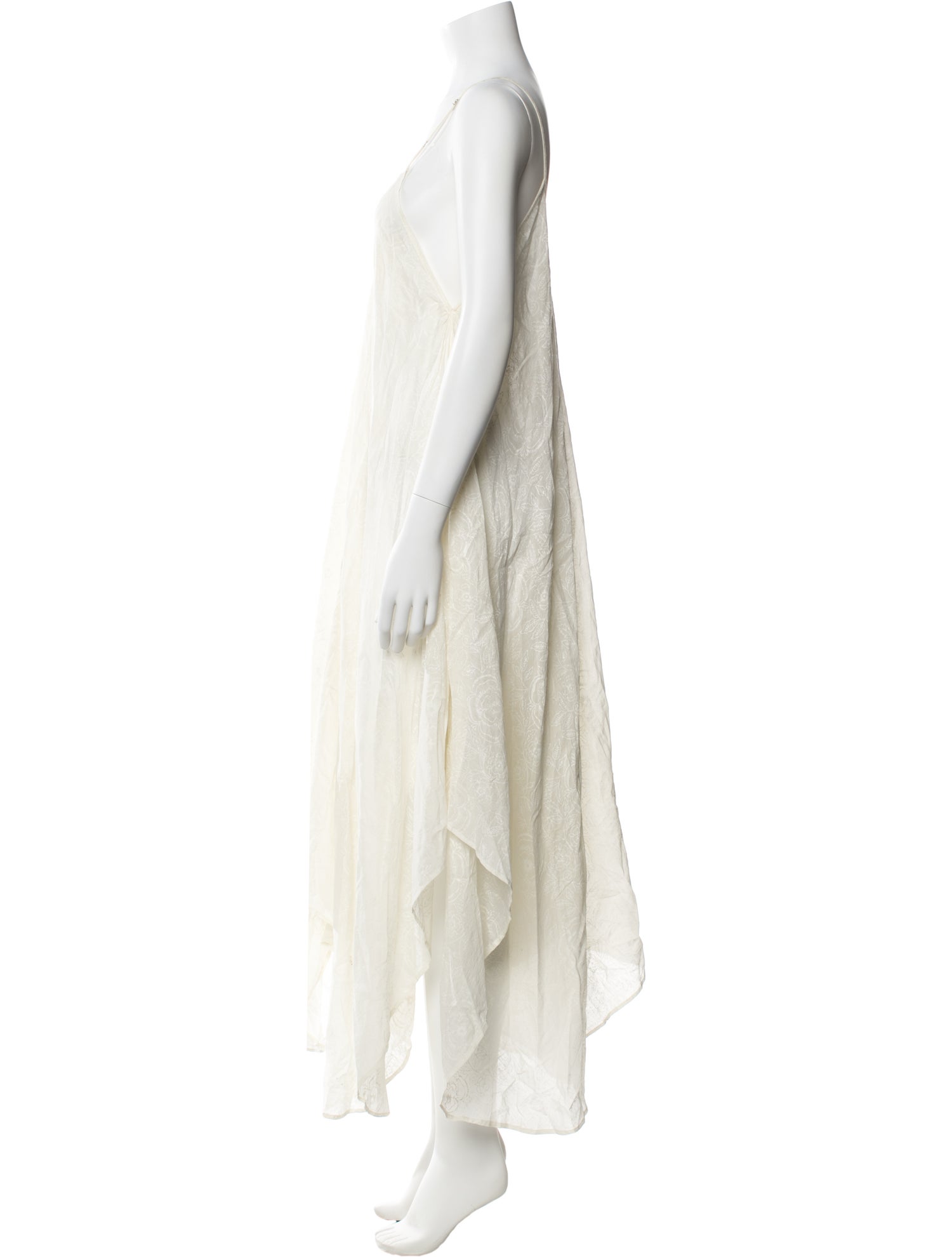 Aish V-Neck Long Dress
