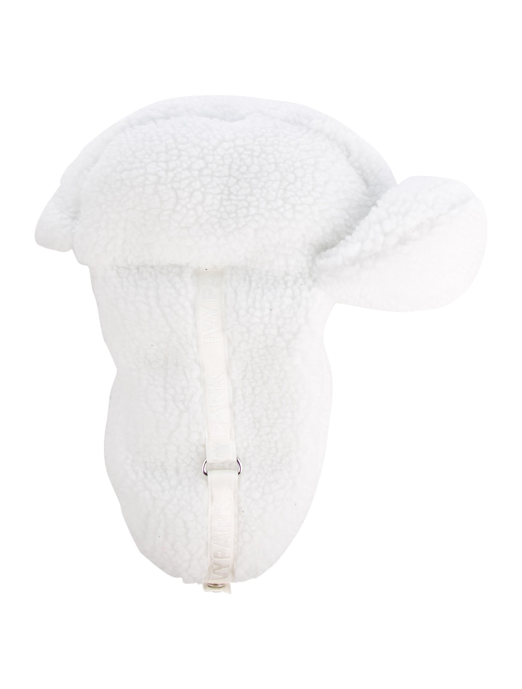 adidas x IVY PARK Sherpa Trapper Hat White Hats, Accessories WAIVP23531 The RealReal