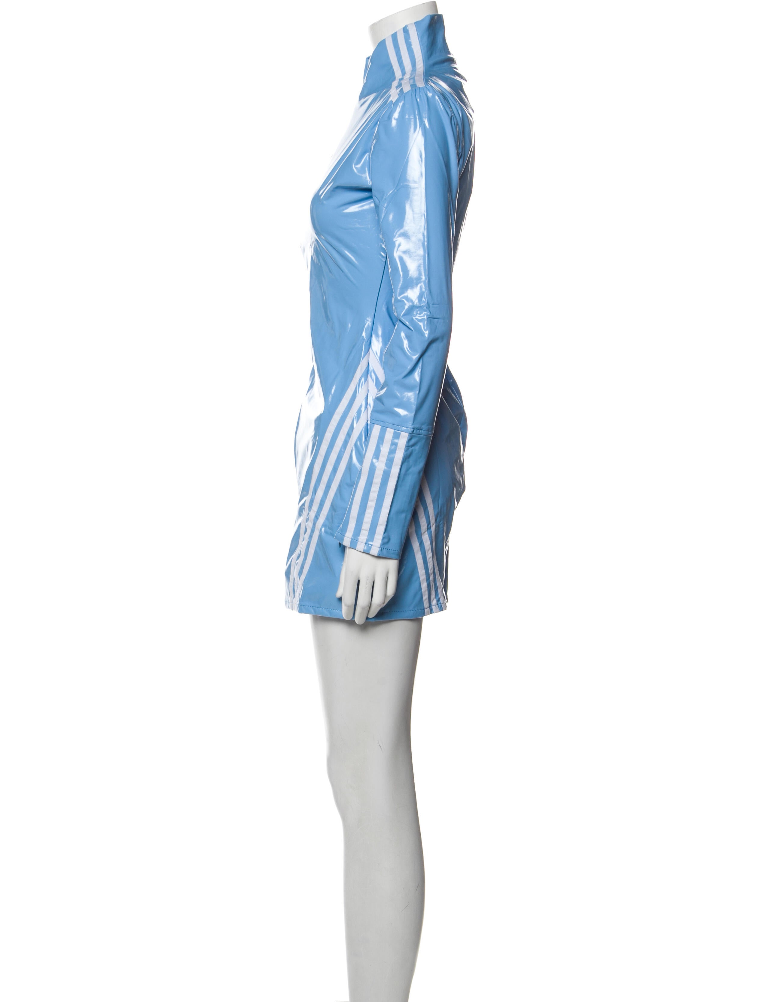 ivy park blue latex dress Spaghetti Strap Deep V Neck Beach Wedding Dresses With Applique – Pgmdress main image 1